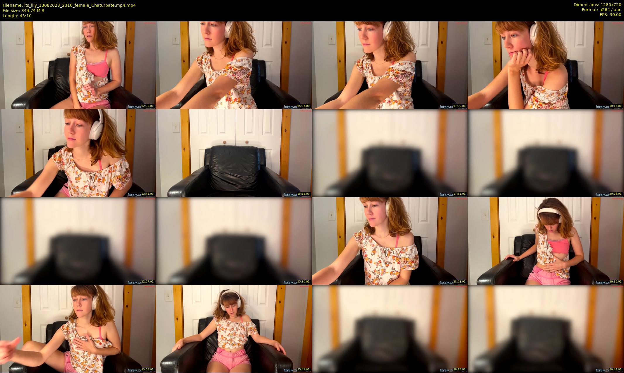 its_lily — 44 minute Chaturbate female cam show recording, 720p, Aug 13, 2023
