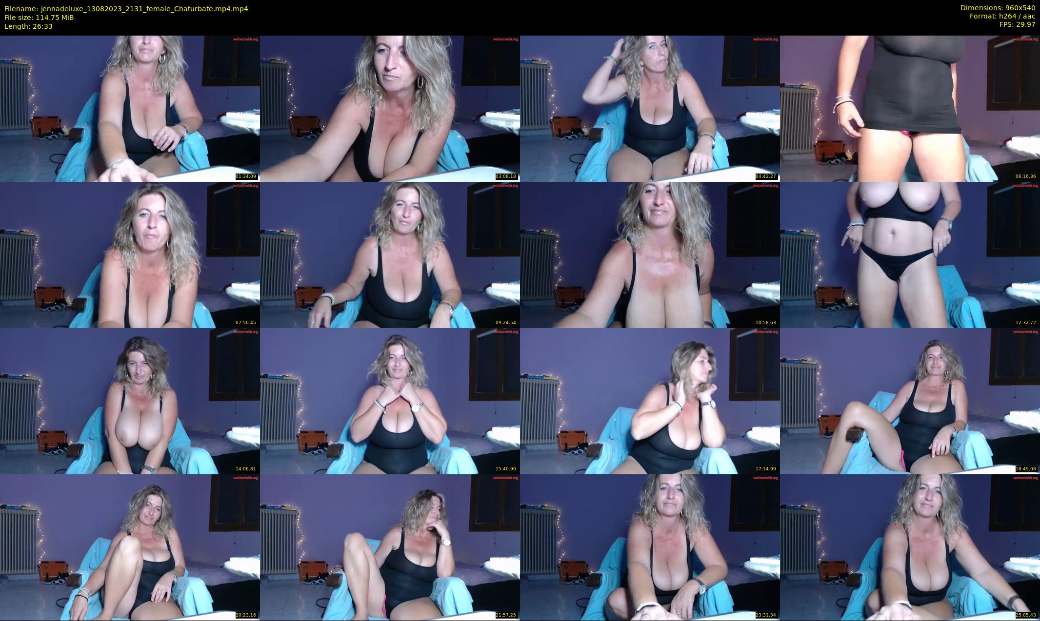 jennadeluxe — 27 minute Chaturbate female cam show recording, 480p, Aug 13, 2023