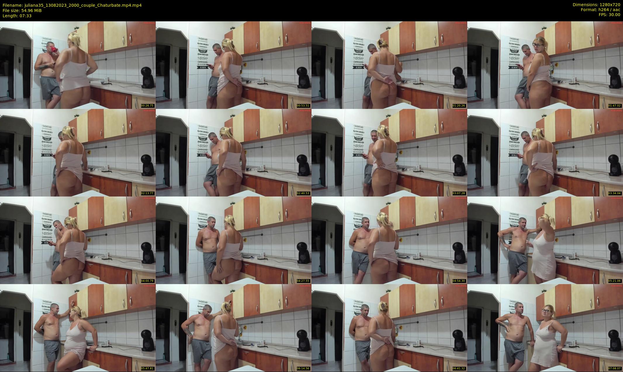 juliana35 — 8 minute Chaturbate couple cam show recording, 720p, Aug 13, 2023