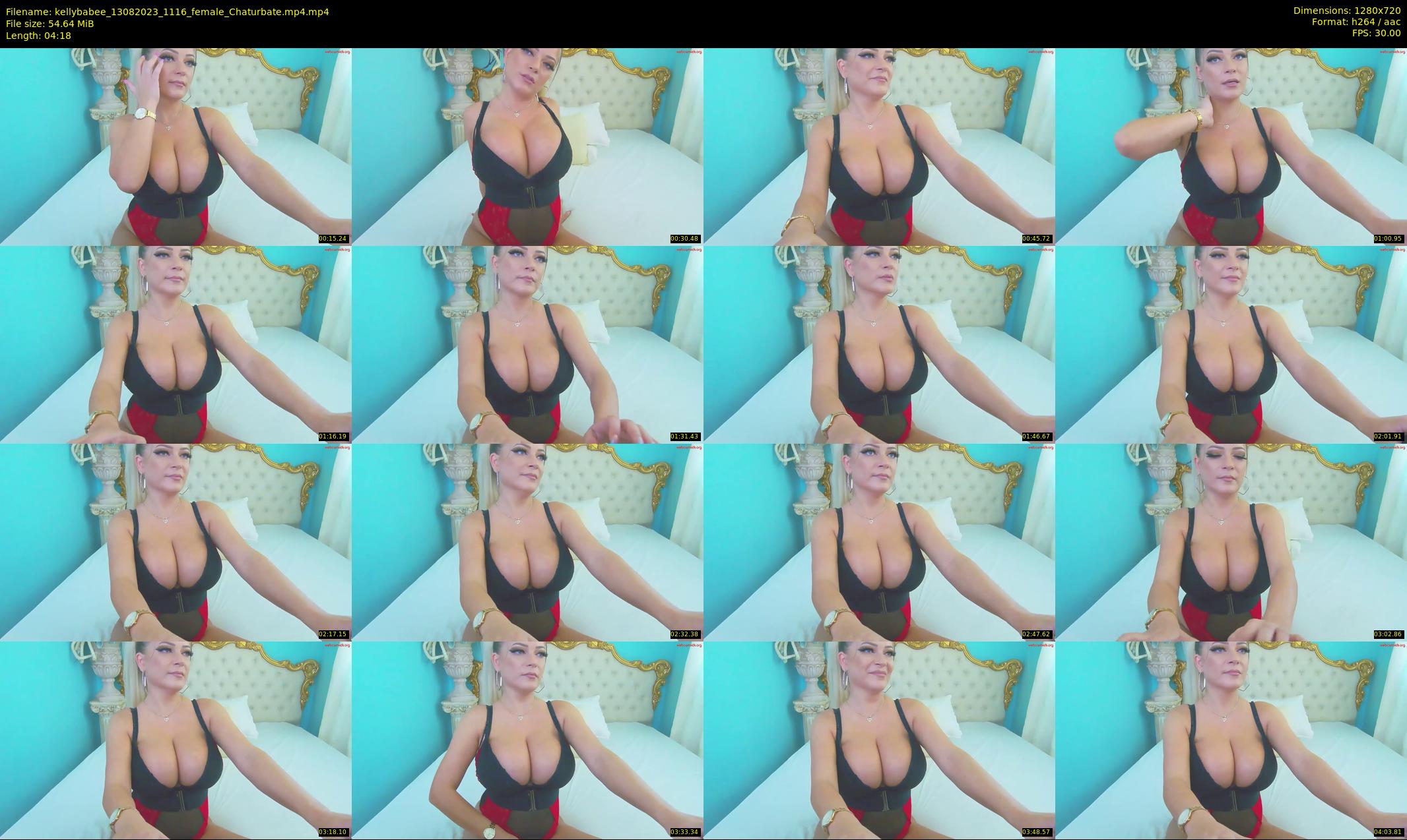 kellybabee — 5 minute Chaturbate female cam show recording, 720p, Aug 13, 2023