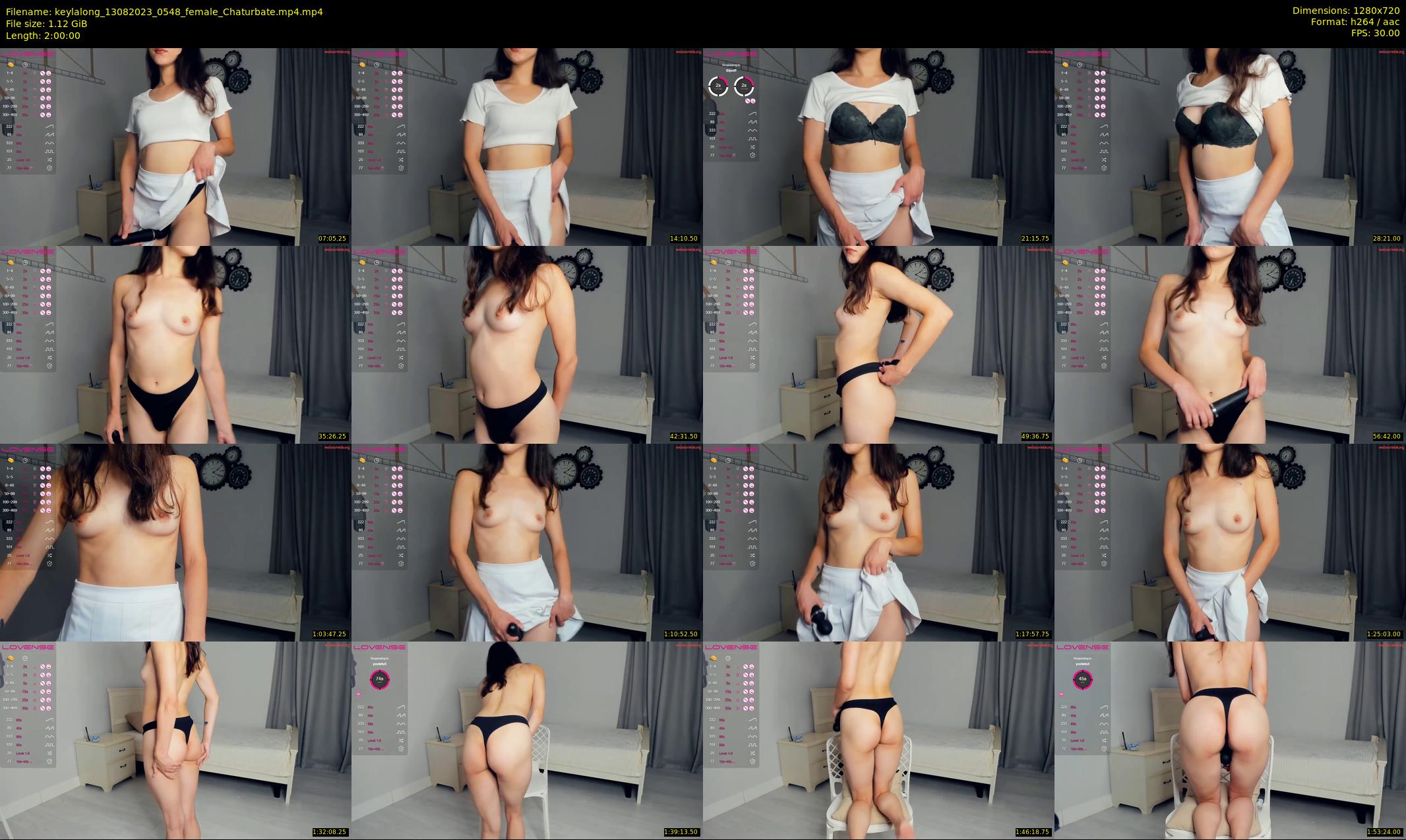 keylalong — 120 minute Chaturbate female cam show recording, 720p, Aug 13, 2023