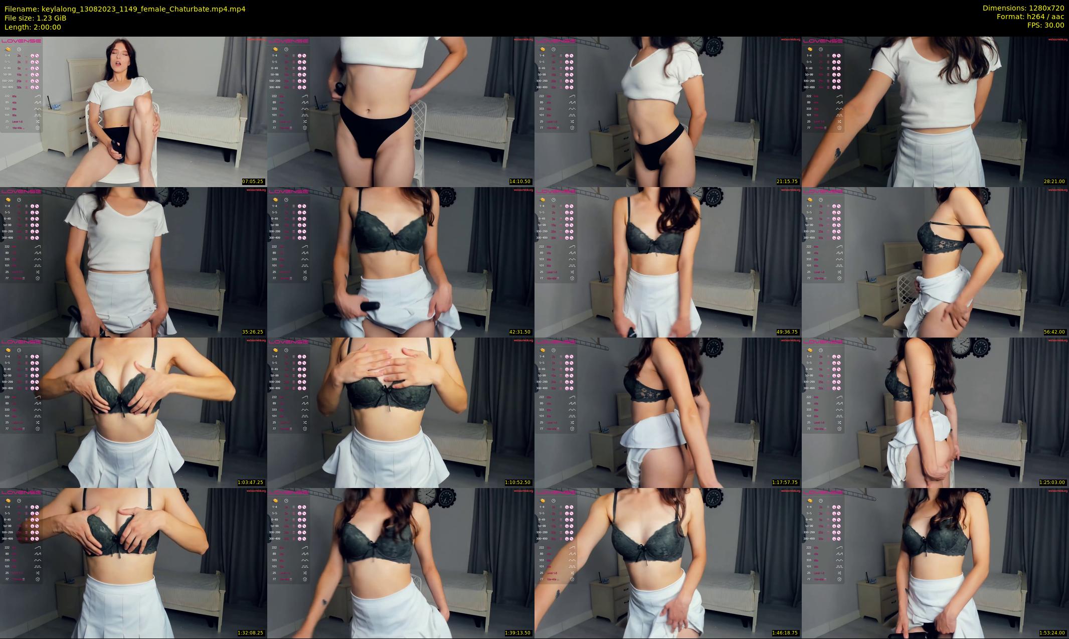 keylalong — 120 minute Chaturbate female cam show recording, 720p, Aug 13, 2023