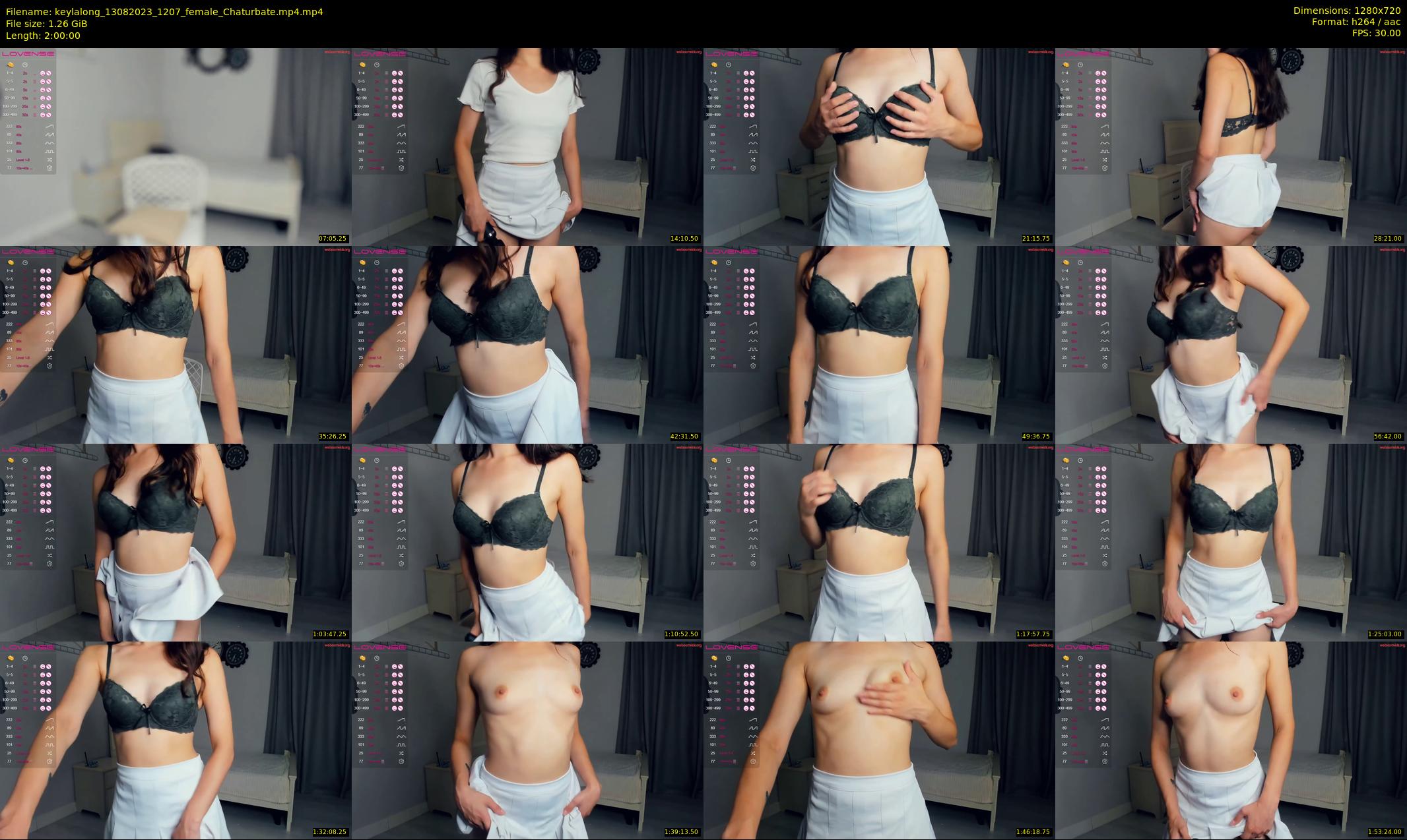 keylalong — 120 minute Chaturbate female cam show recording, 720p, Aug 13, 2023