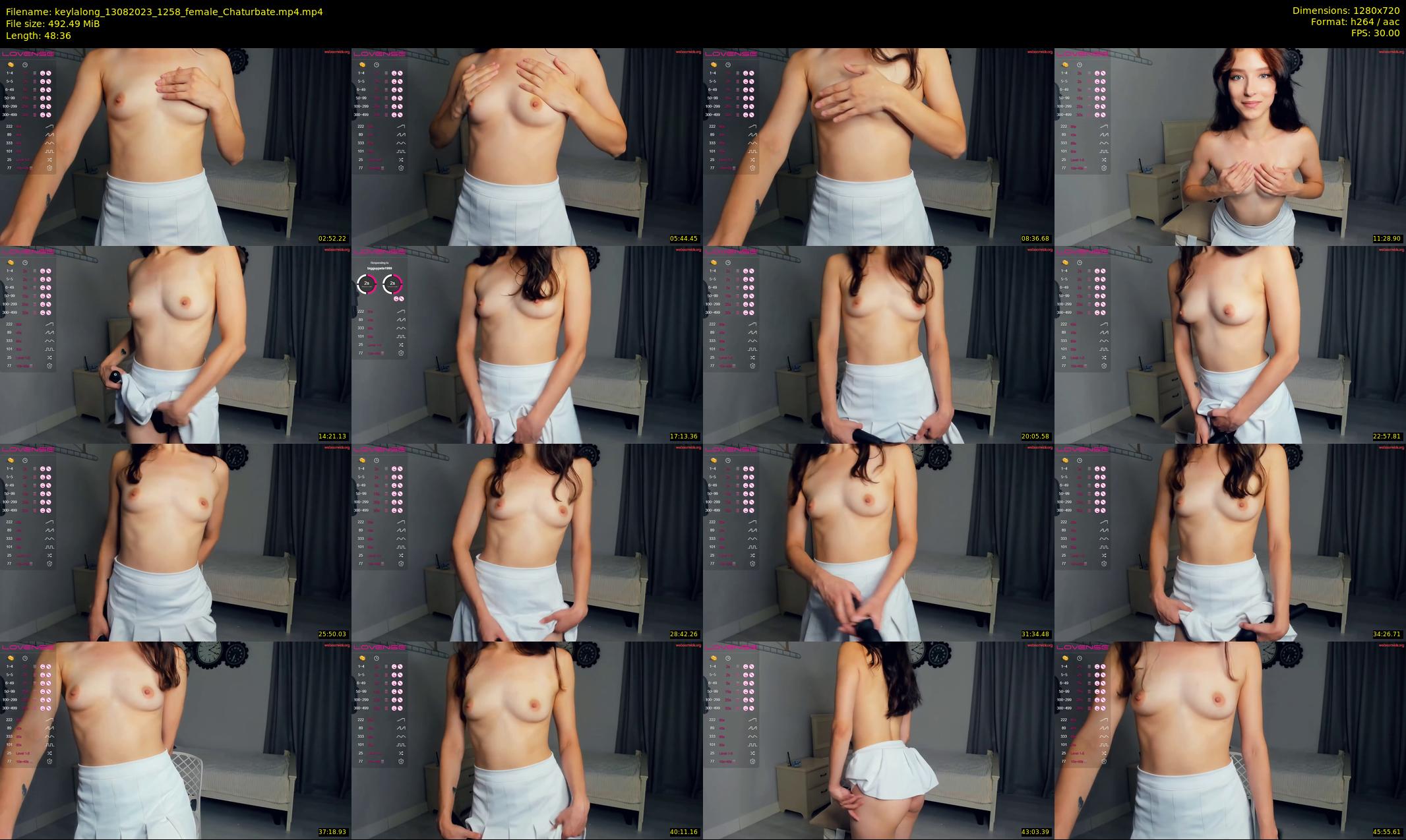 keylalong — 49 minute Chaturbate female cam show recording, 720p, Aug 13, 2023