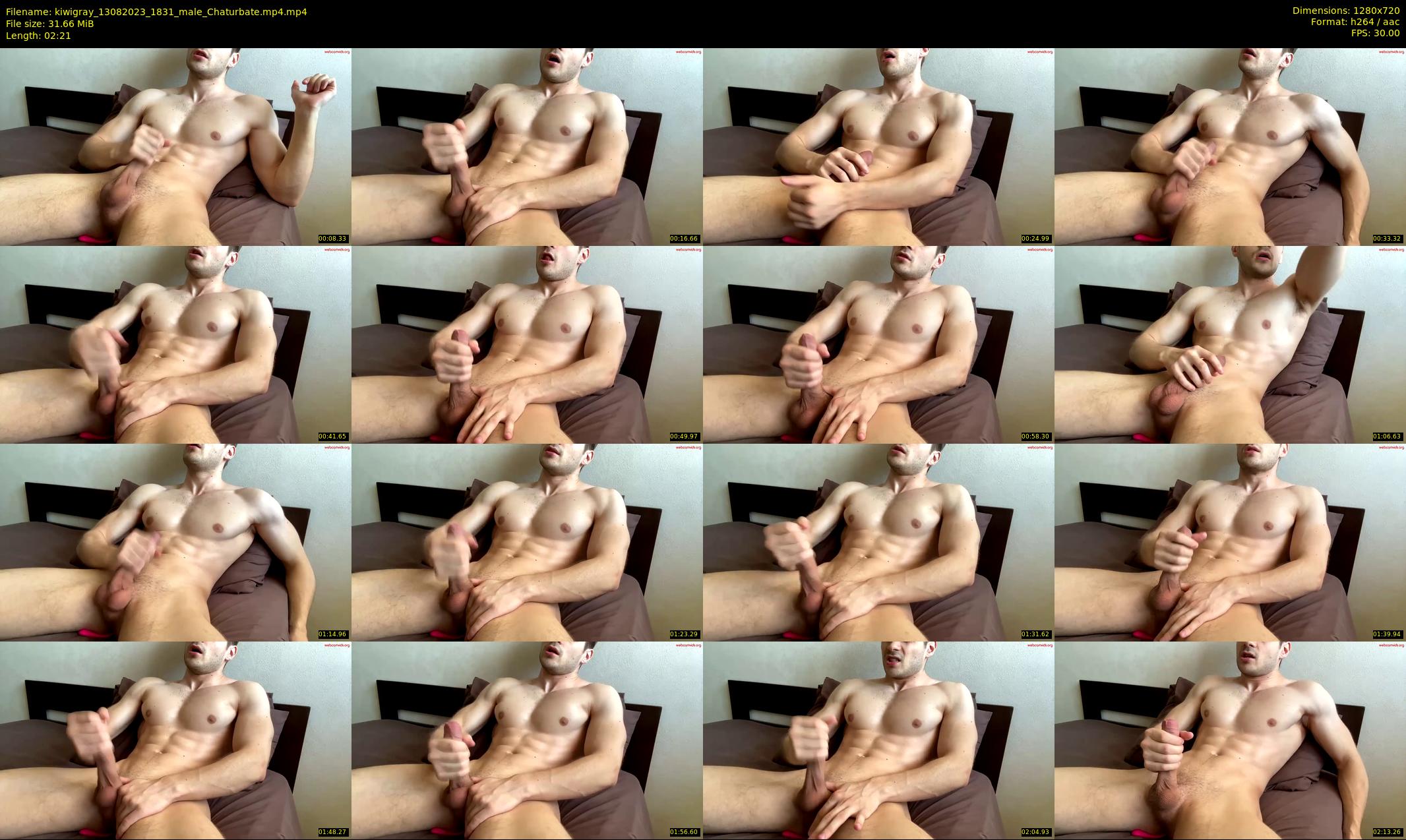 kiwigray — 3 minute Chaturbate male cam show recording, 720p, Aug 13, 2023