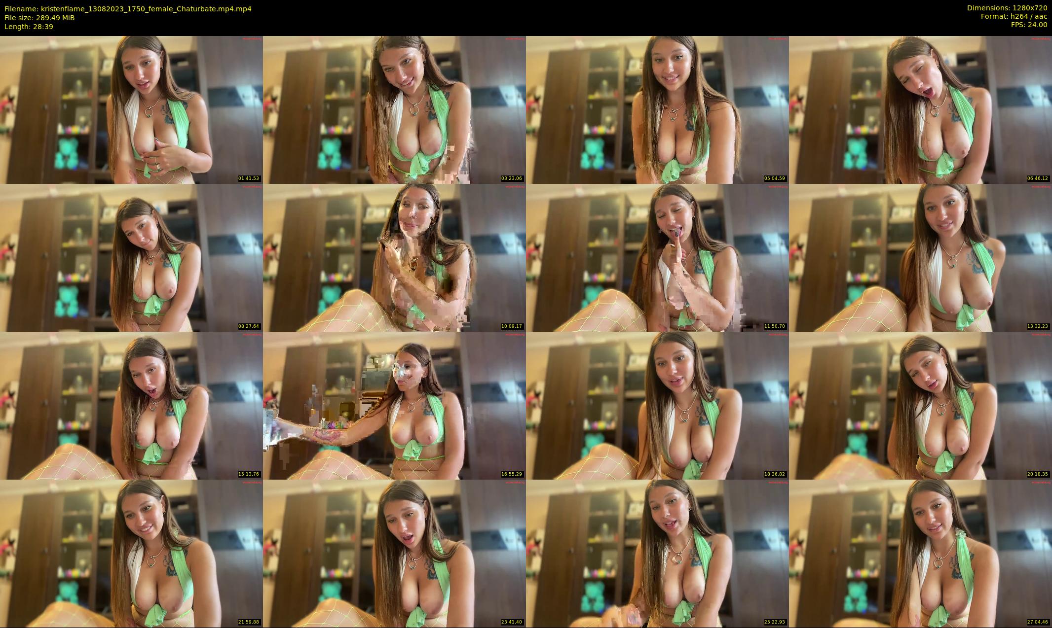 kristenflame — 29 minute Chaturbate couple cam show recording, 720p, Aug 13, 2023