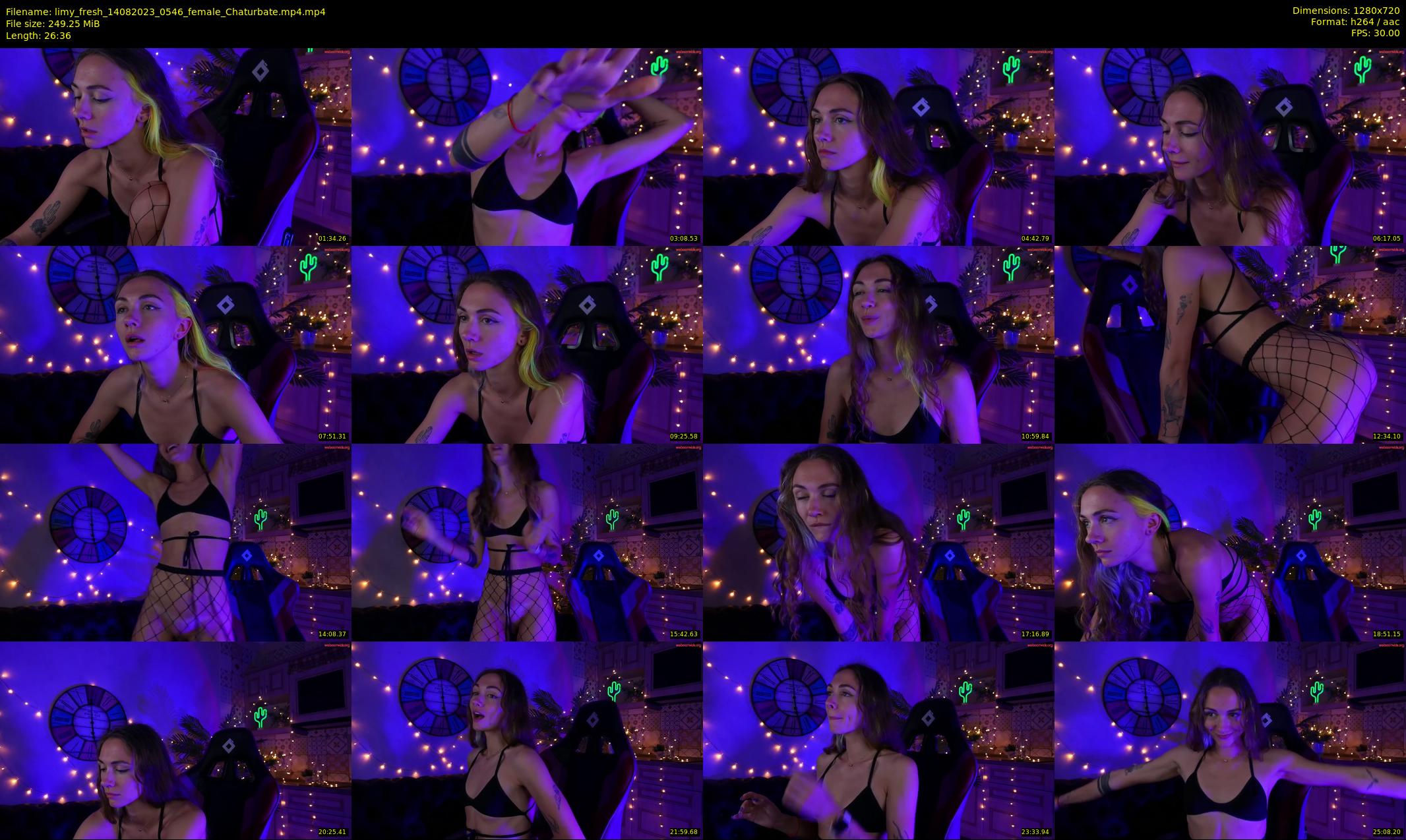limy_fresh — 27 minute Chaturbate female cam show recording, 720p, Aug 14, 2023