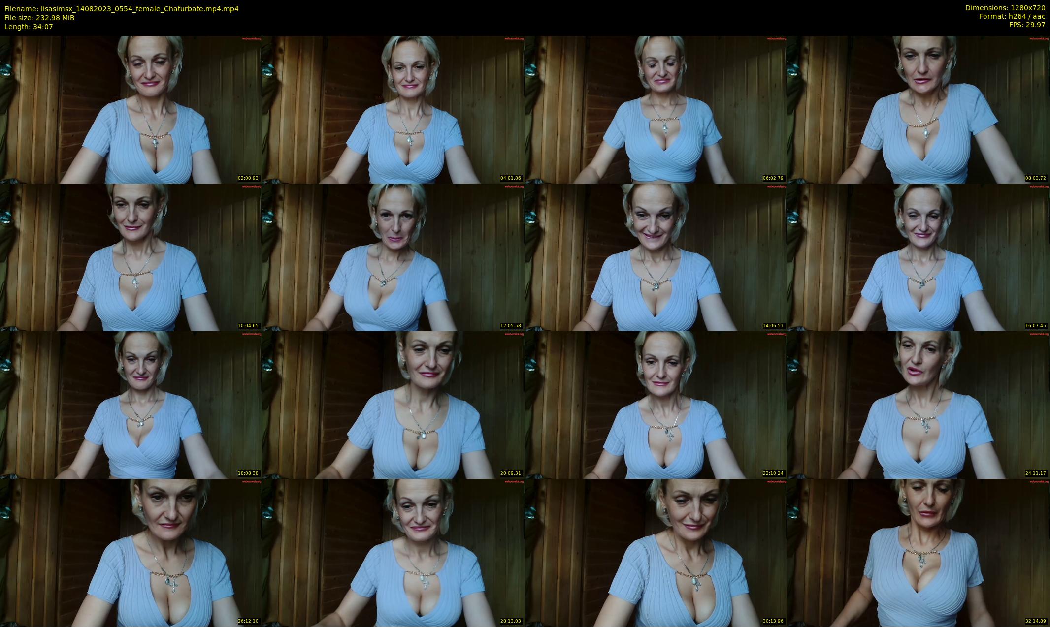 lisasimsx — 35 minute Chaturbate female cam show recording, 720p, Aug 14, 2023