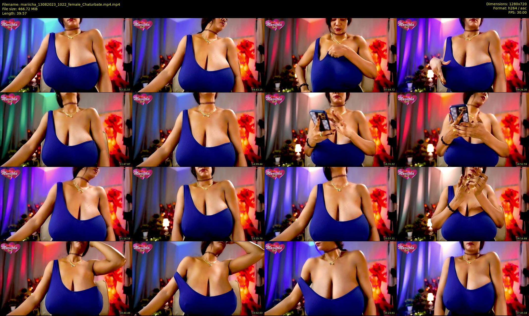 mariicha — 40 minute Chaturbate female cam show recording, 720p, Aug 13, 2023