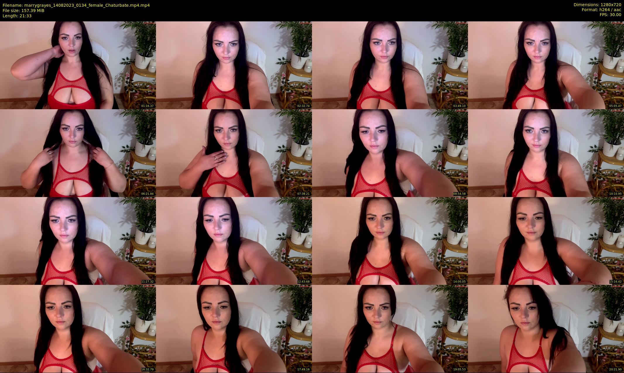 marrygrayes — 22 minute Chaturbate female cam show recording, 720p, Aug 14, 2023