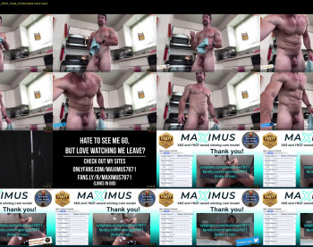 maximus_787 — 3 minute Chaturbate male cam show recording, 720p, Aug 13, 2023