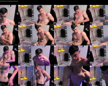 metatron_muscle — 23 minute Chaturbate male cam show recording, 720p, Aug 14, 2023