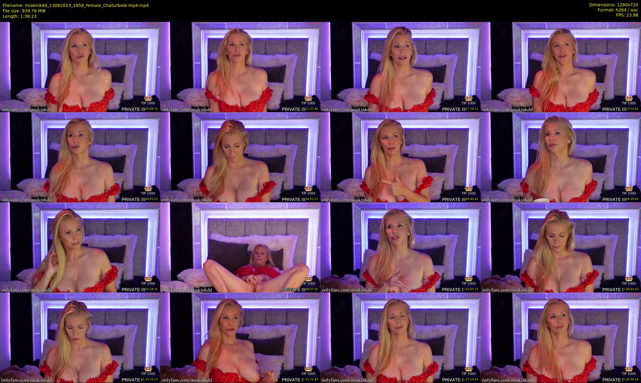 miakinkdd — 99 minute Chaturbate female cam show recording, 720p, Aug 13, 2023