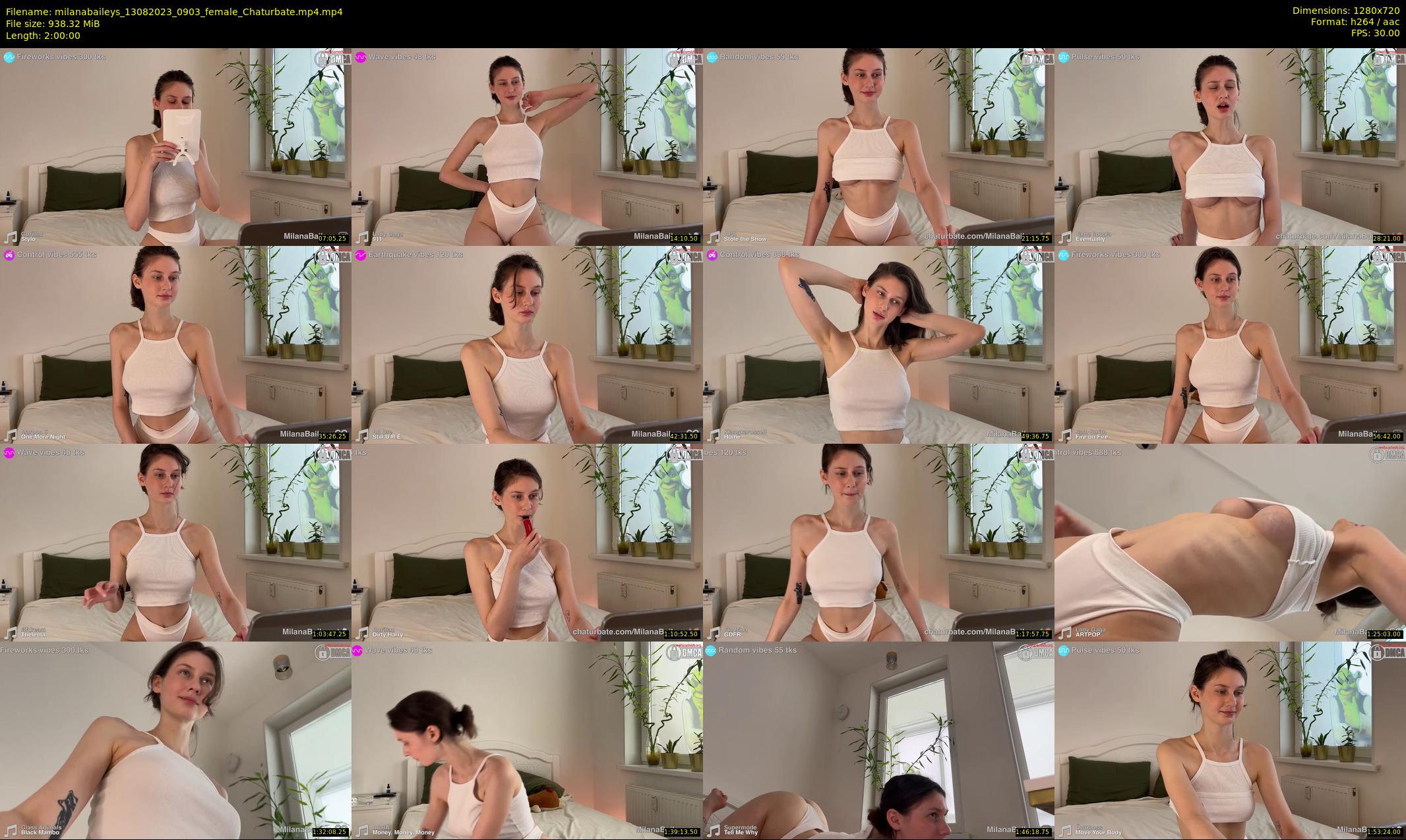 milanabaileys — 120 minute Chaturbate female cam show recording, 720p, Aug 13, 2023