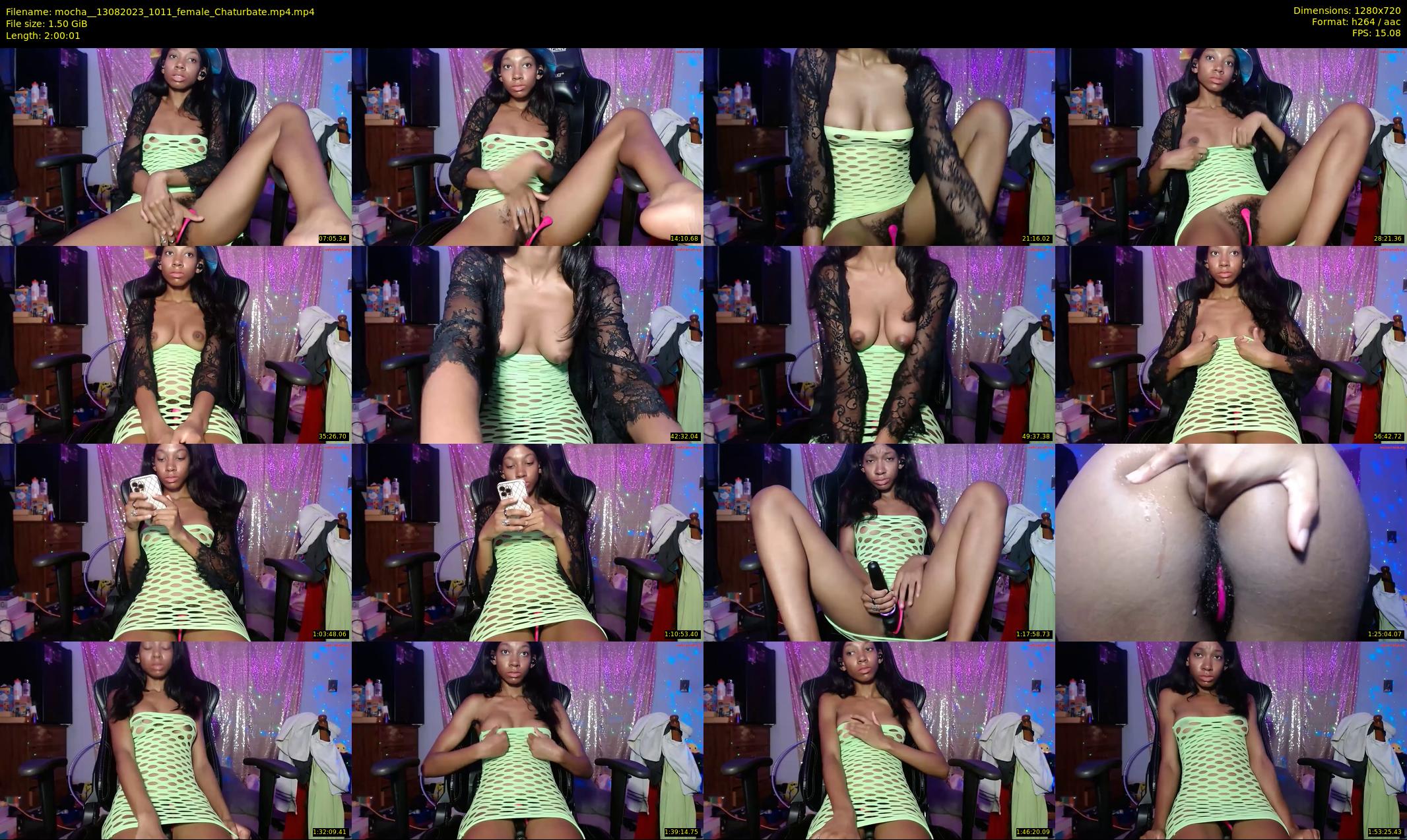 mocha_ — 121 minute Chaturbate female cam show recording, 720p, Aug 13, 2023