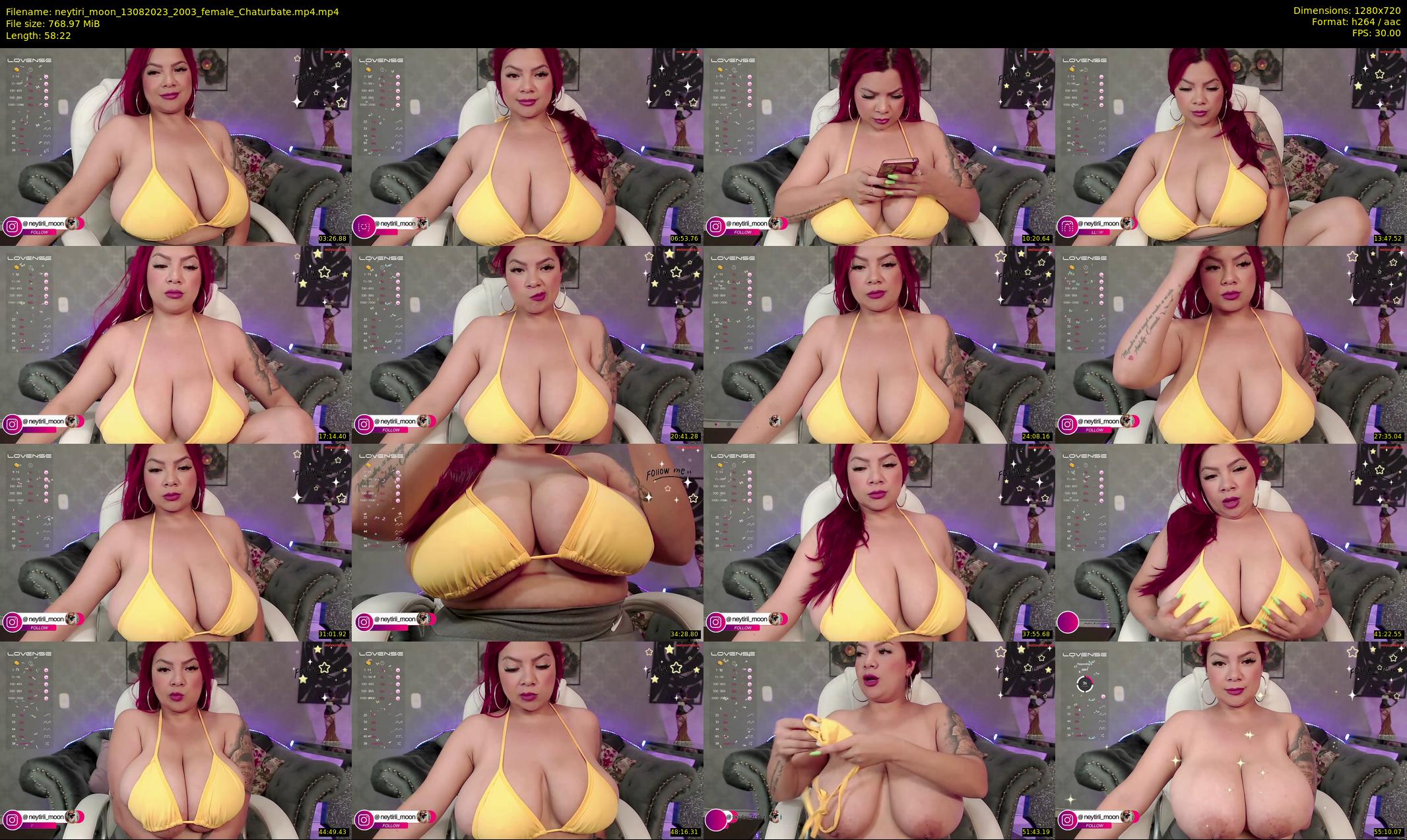 neytiri_moon — 59 minute Chaturbate female cam show recording, 720p, Aug 13, 2023