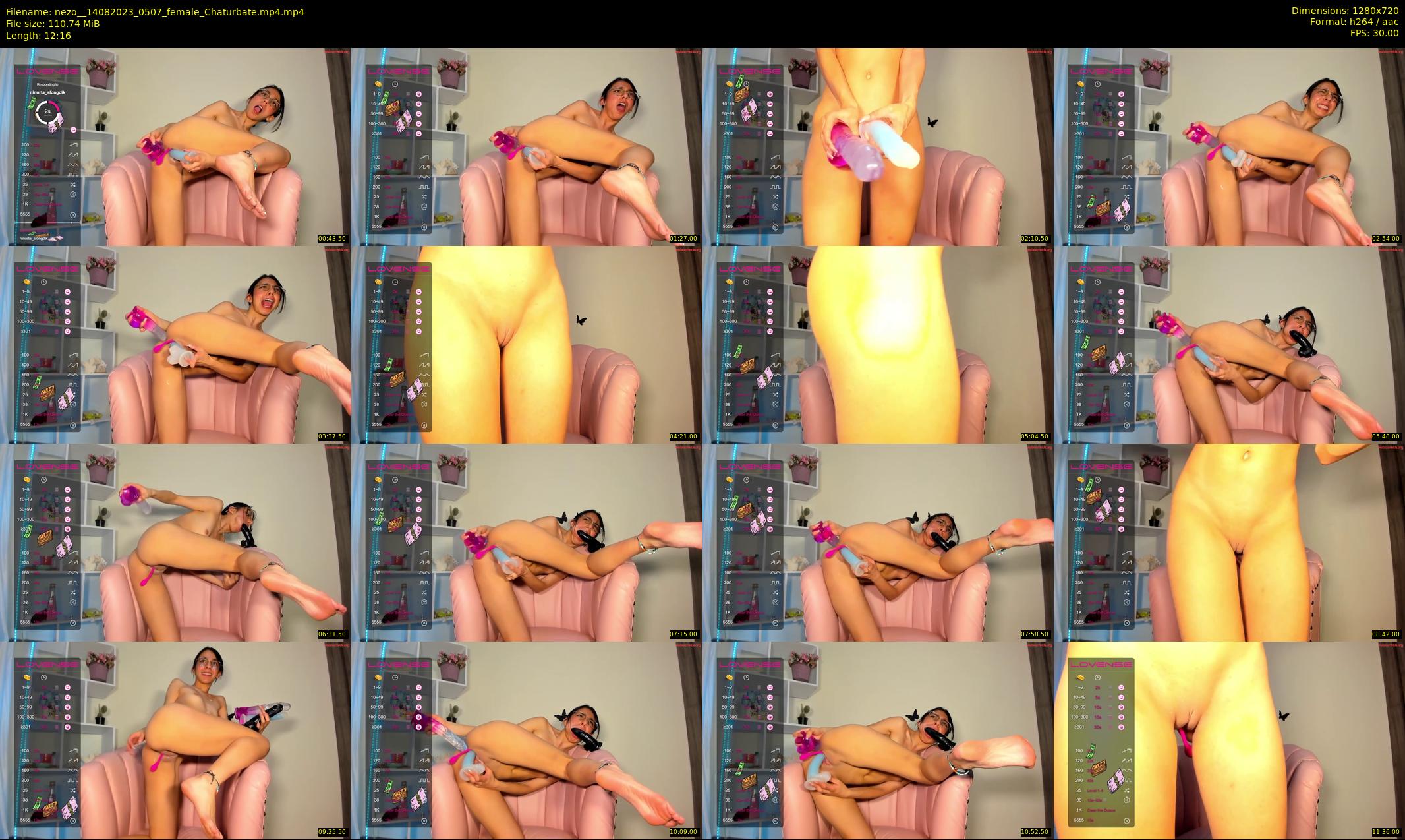 nezo_ — 13 minute Chaturbate female cam show recording, 720p, Aug 14, 2023