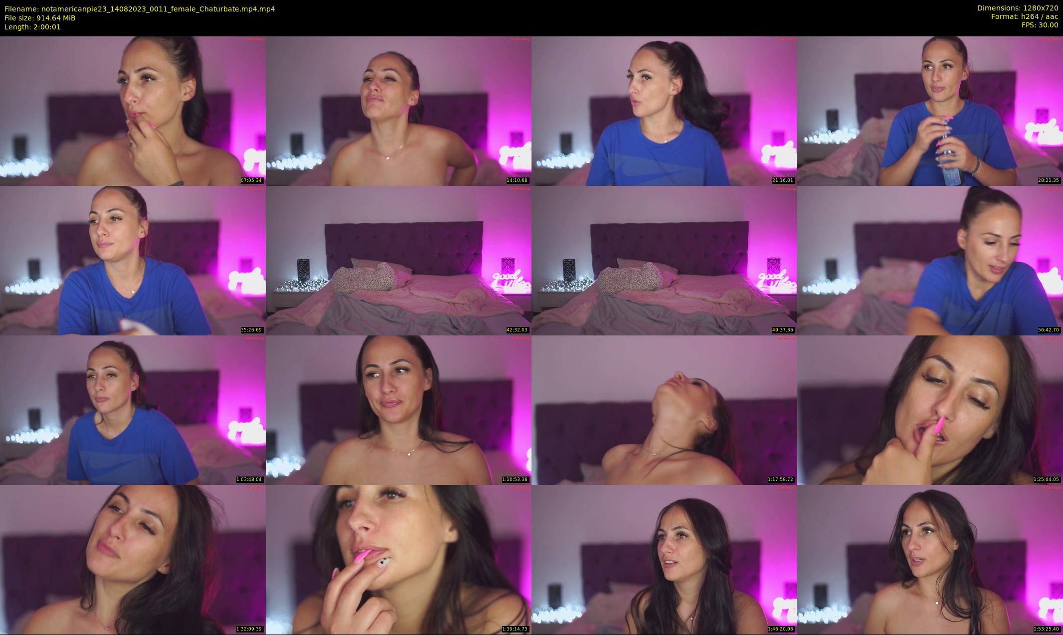notamericanpie23 — 121 minute Chaturbate female cam show recording, 720p, Aug 14, 2023