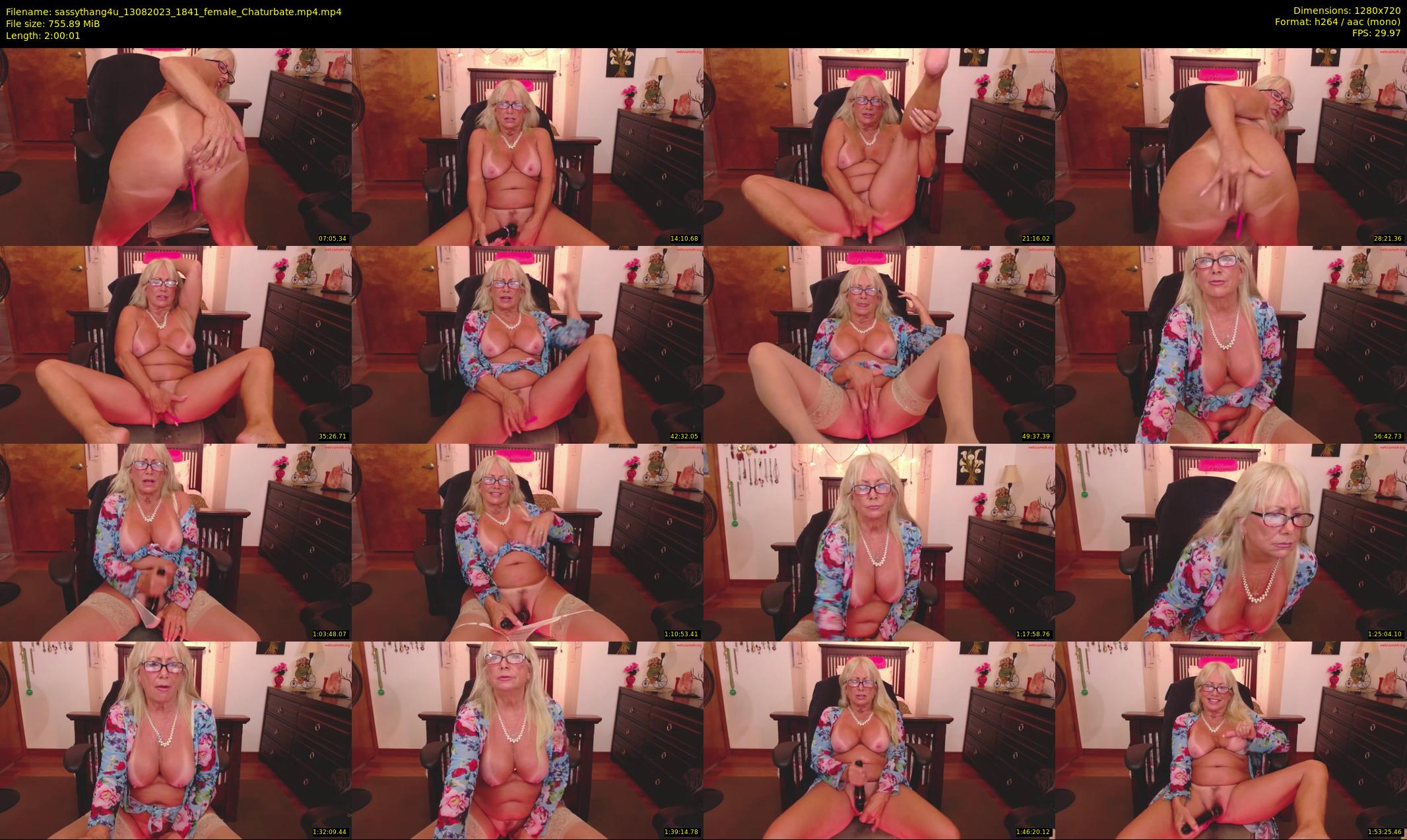 sassythang4u — 121 minute Chaturbate female cam show recording, 720p, Aug 13, 2023