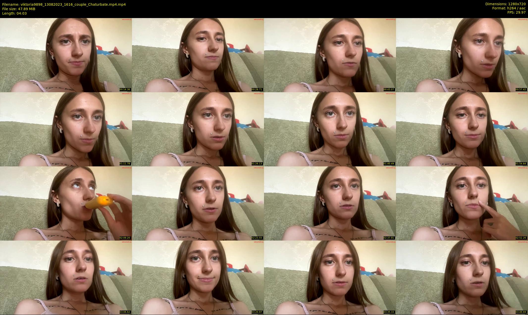 viktoria9898 — 5 minute Chaturbate couple cam show recording, 720p, Aug 13, 2023