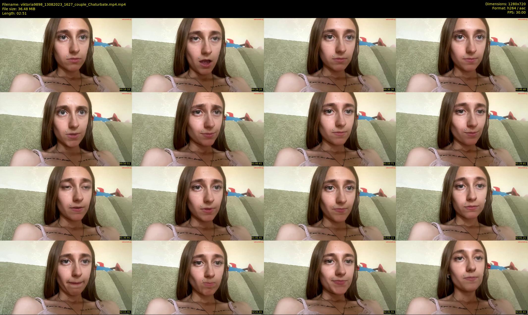 viktoria9898 — 3 minute Chaturbate couple cam show recording, 720p, Aug 13, 2023