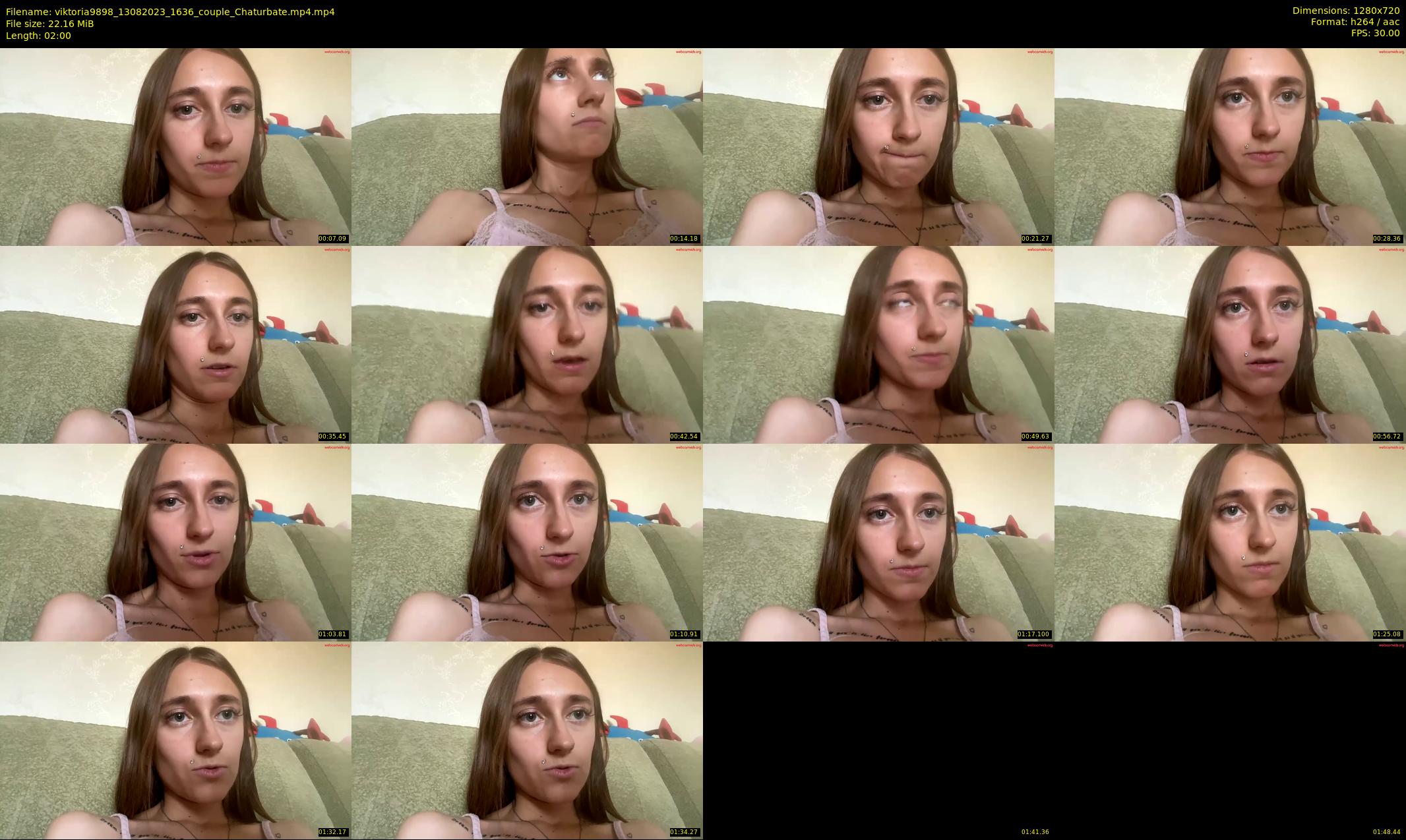 viktoria9898 — 2 minute Chaturbate couple cam show recording, 720p, Aug 13, 2023