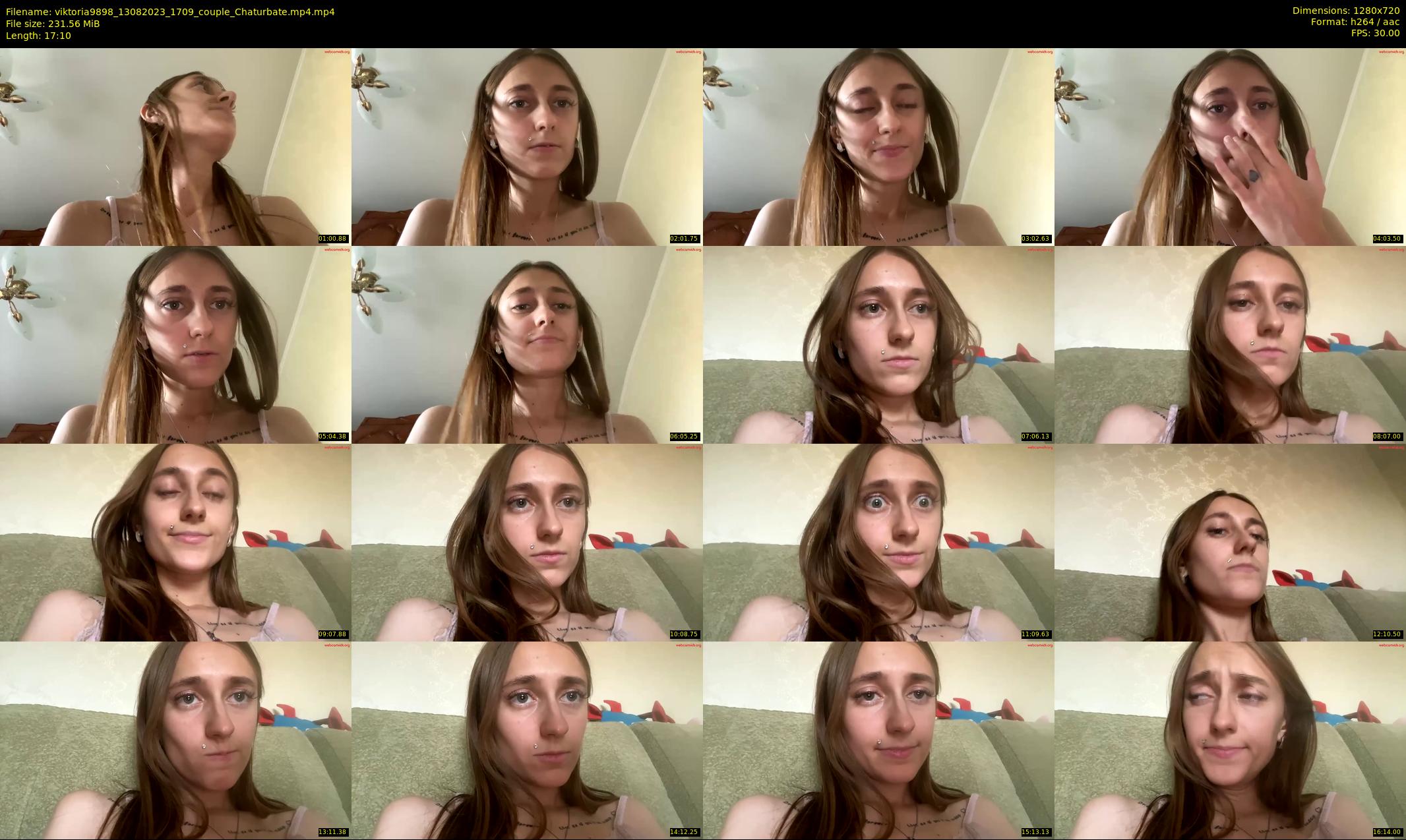 viktoria9898 — 18 minute Chaturbate couple cam show recording, 720p, Aug 13, 2023