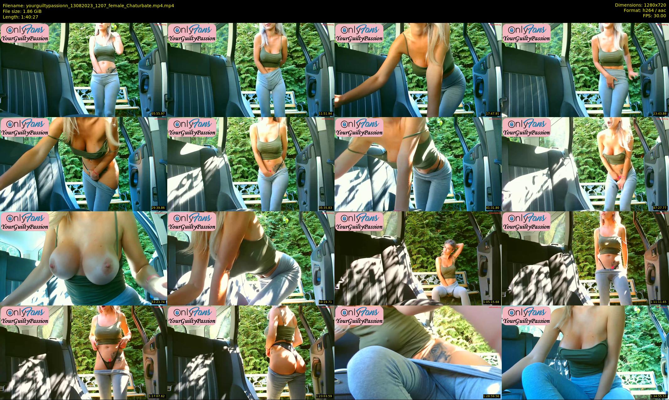 yourguiltypassionn — 101 minute Chaturbate female cam show recording, 720p, Aug 13, 2023