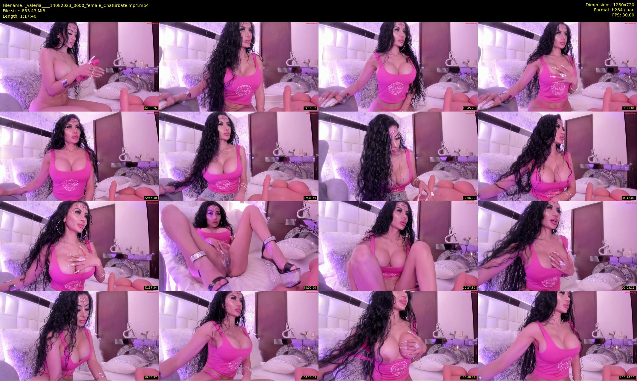 _valeria___ — 78 minute Chaturbate female cam show recording, 720p, Aug 14, 2023
