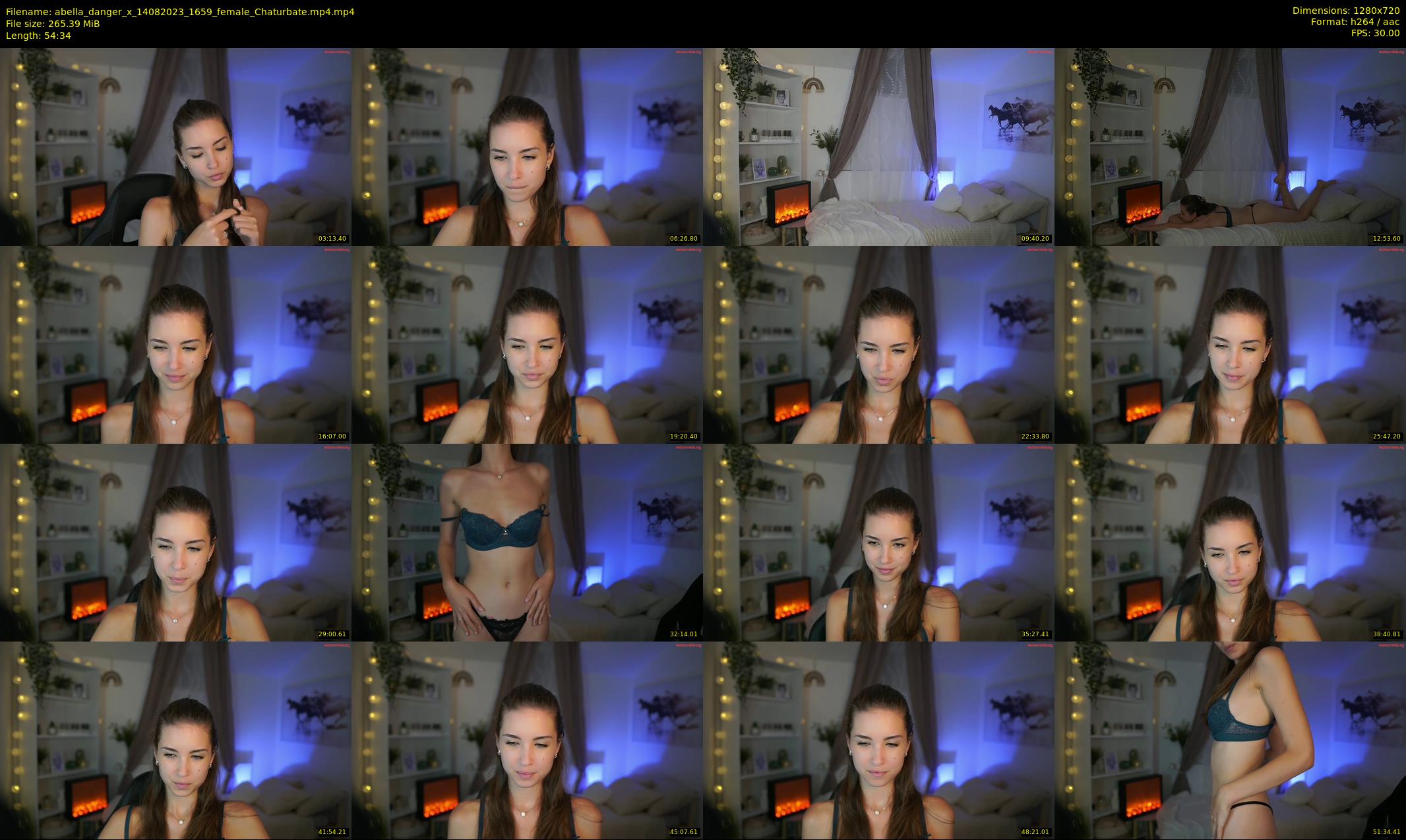 abella_danger_x — 55 minute Chaturbate female cam show recording, 720p, Aug 14, 2023