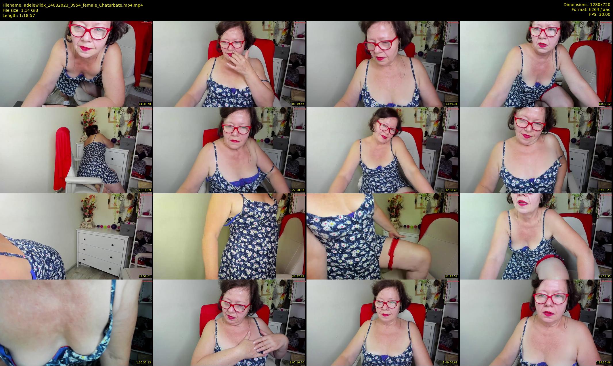adelewildx — 79 minute Chaturbate female cam show recording, 720p, Aug 14, 2023