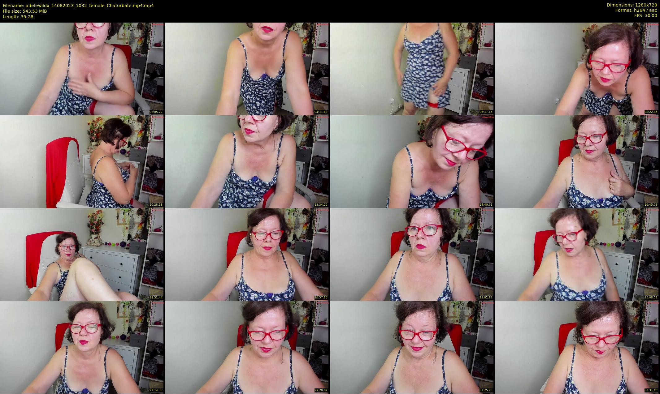 adelewildx — 36 minute Chaturbate female cam show recording, 720p, Aug 14, 2023