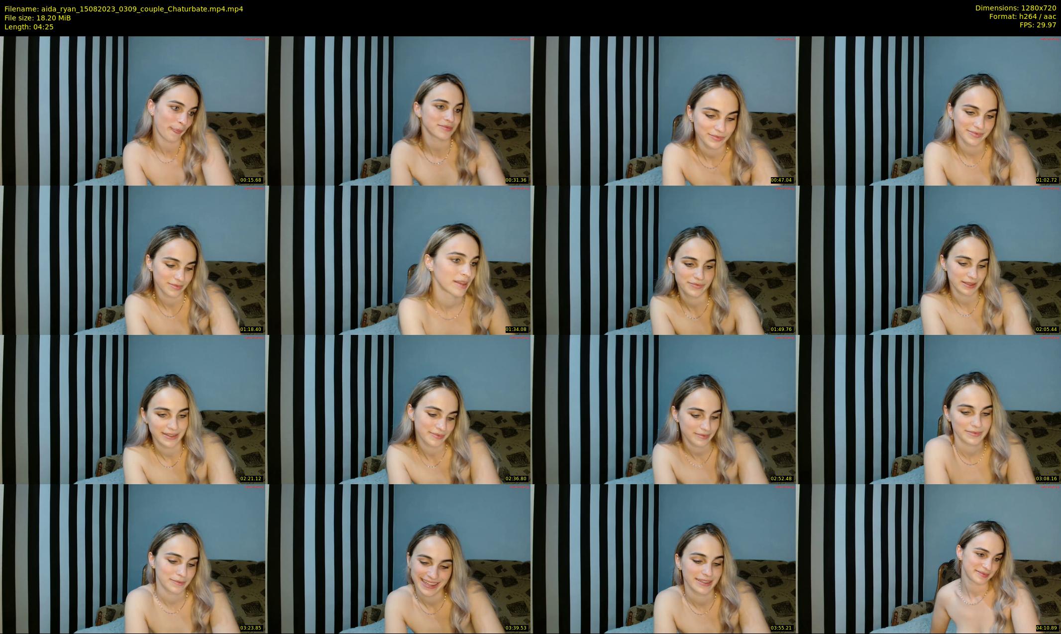 aida_ryan — 5 minute Chaturbate couple cam show recording, 720p, Aug 15, 2023