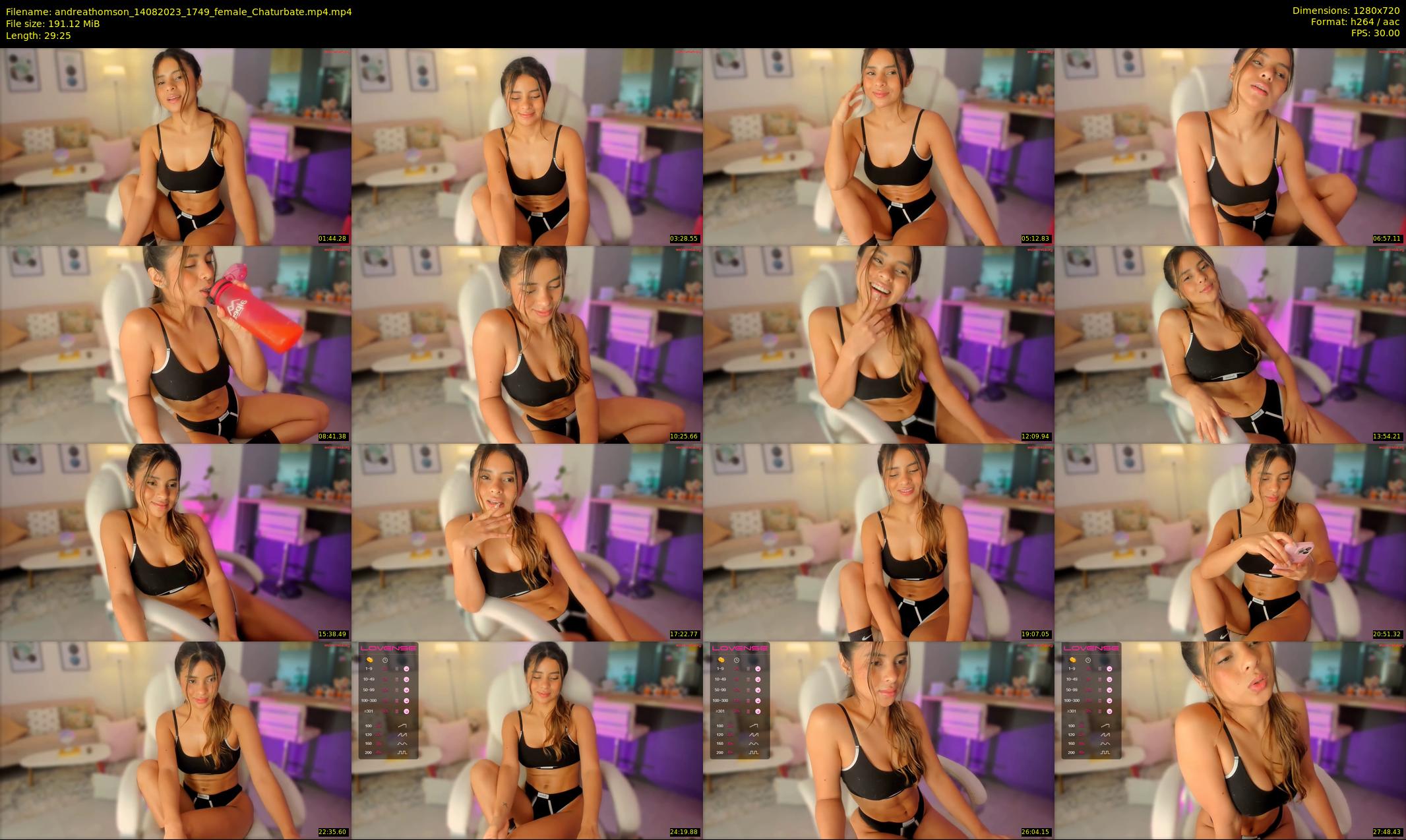 andreathomson — 30 minute Chaturbate female cam show recording, 720p, Aug 14, 2023