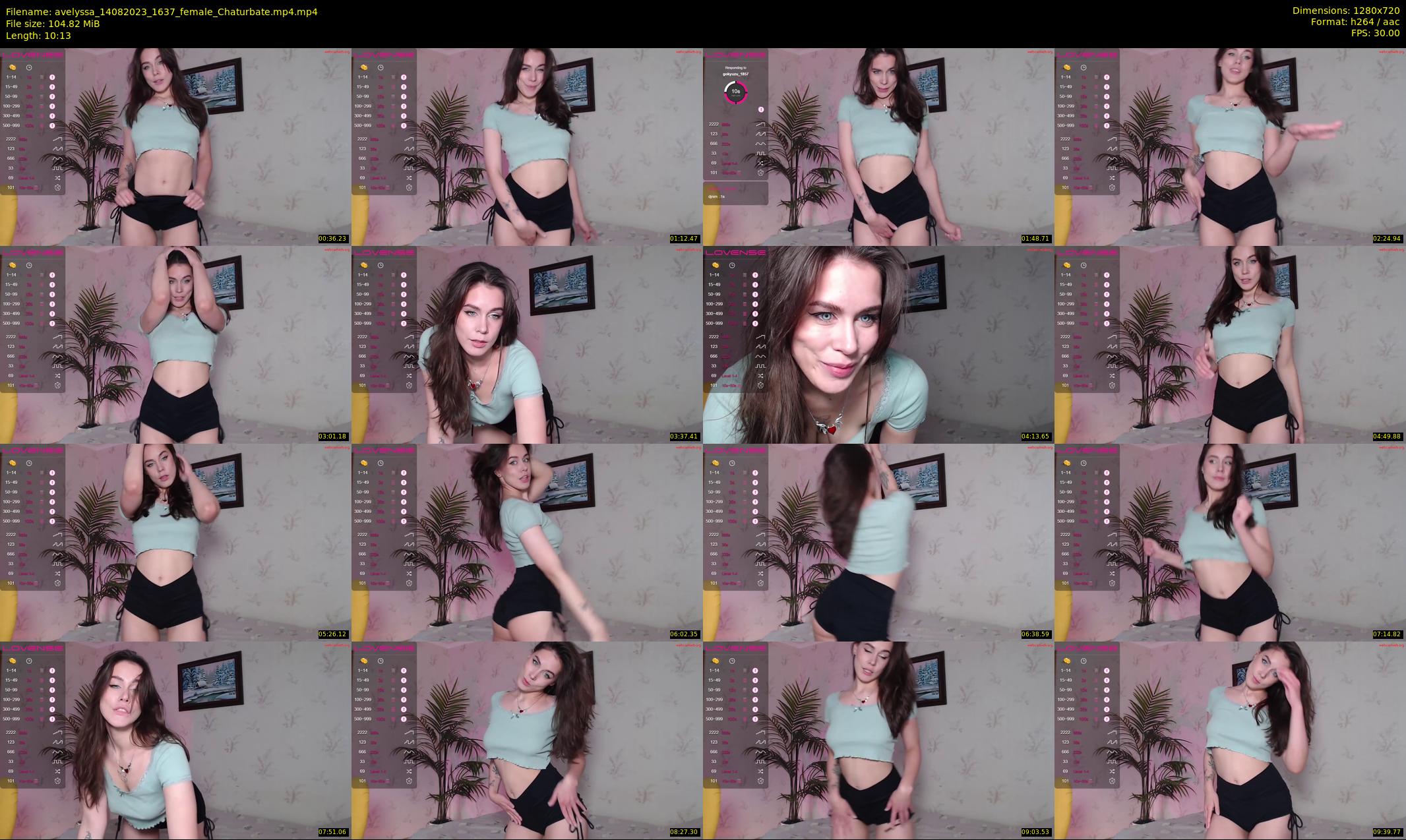 avelyssa — 11 minute Chaturbate female cam show recording, 720p, Aug 14, 2023