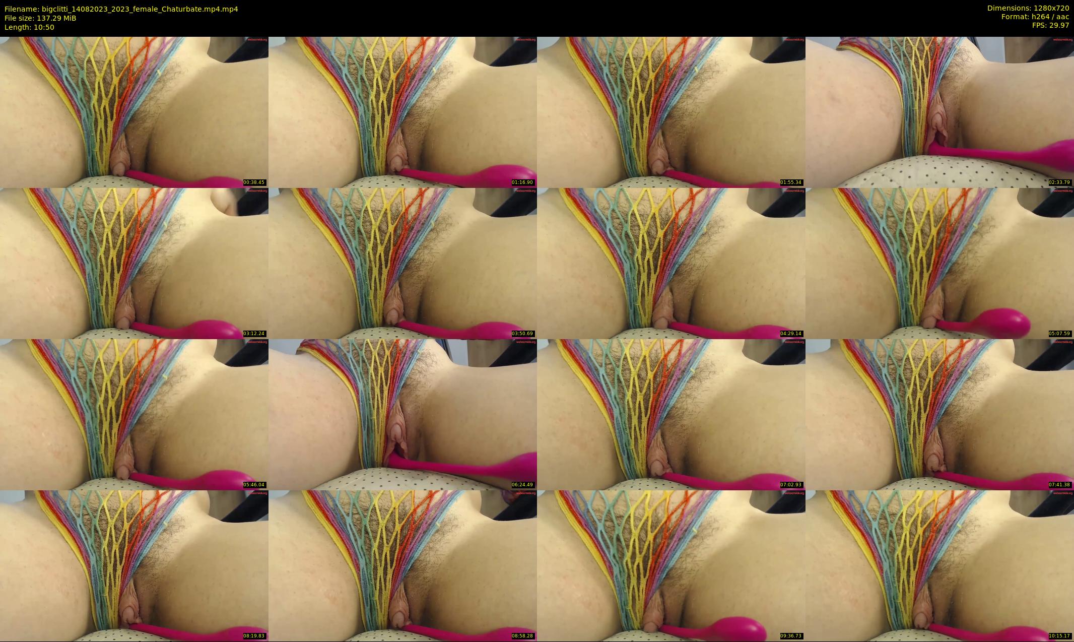 bigclitti — 11 minute Chaturbate female cam show recording, 720p, Aug 14, 2023