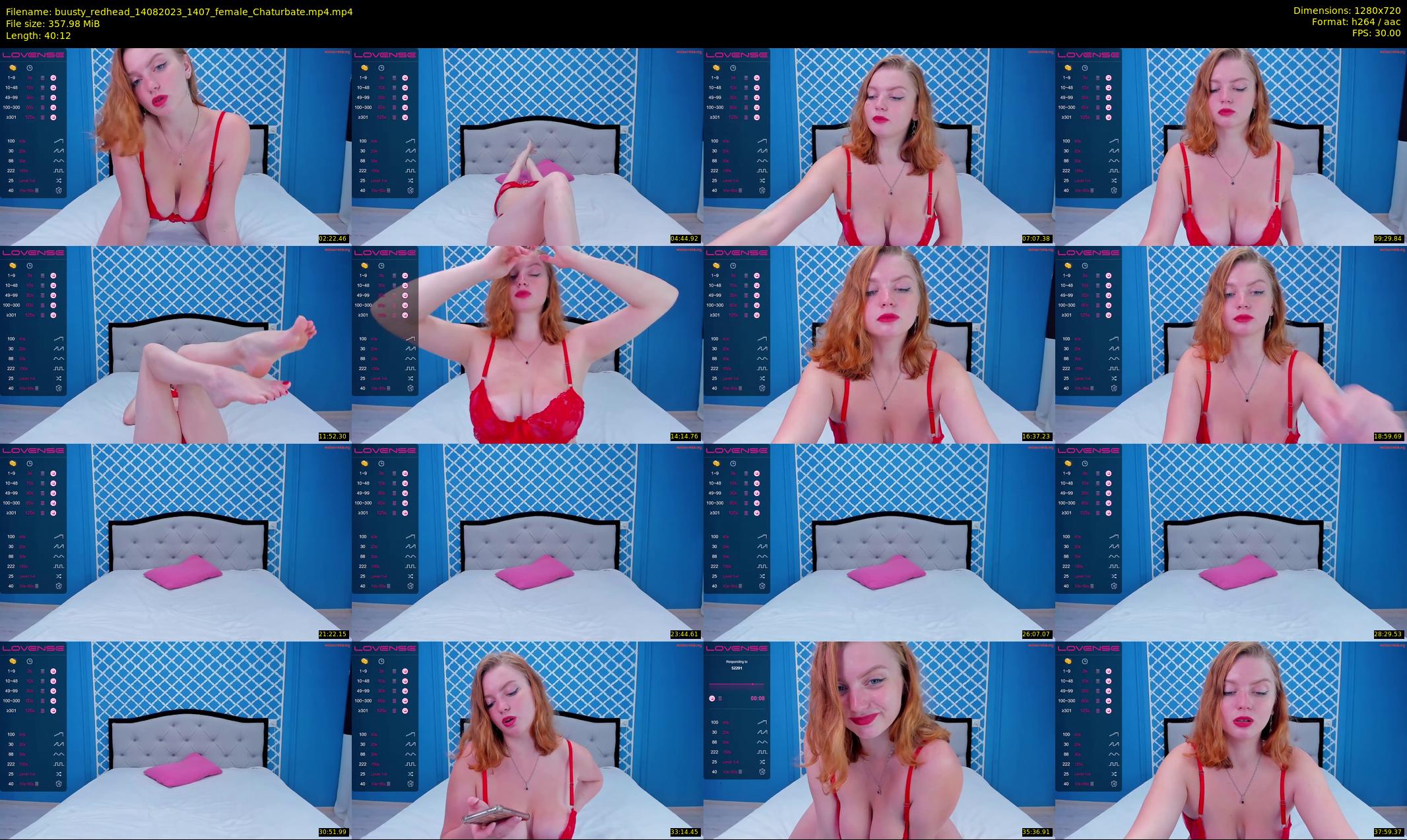 buusty_redhead — 41 minute Chaturbate female cam show recording, 720p, Aug 14, 2023