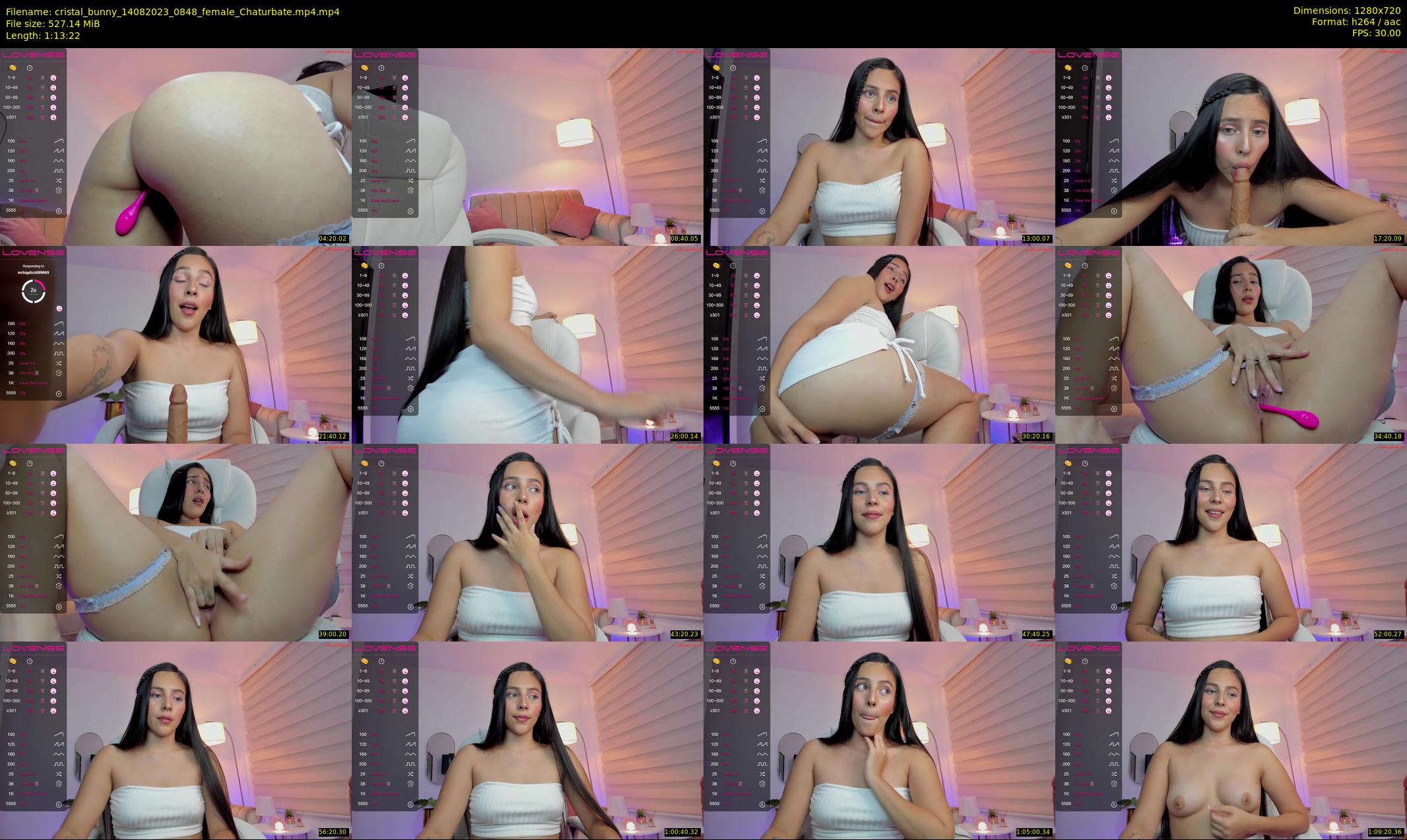 cristal_bunny — 74 minute Chaturbate female cam show recording, 720p, Aug 14, 2023