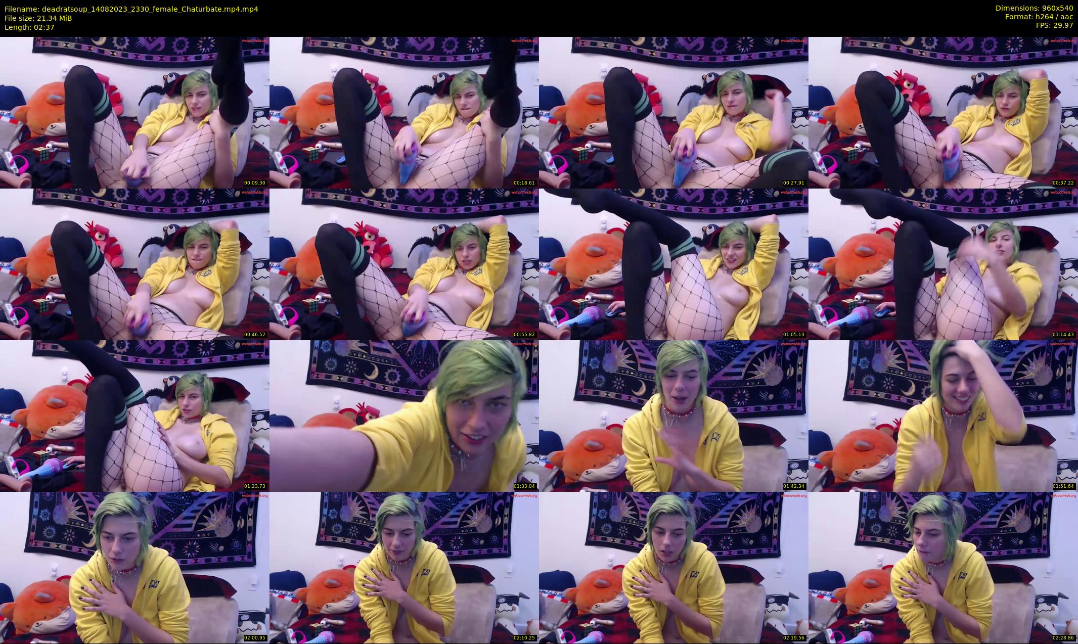 deadratsoup — 3 minute Chaturbate female cam show recording, 480p, Aug 14, 2023