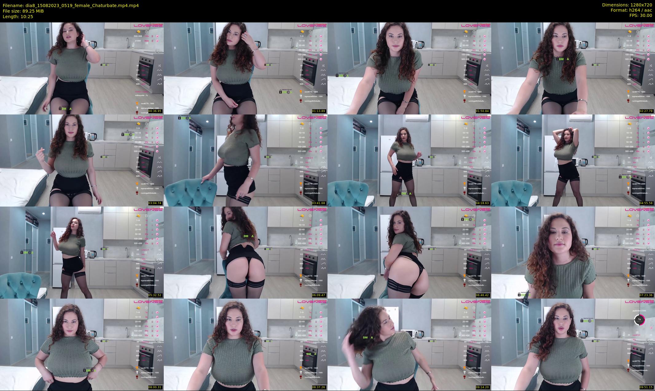 dia8 — 11 minute Chaturbate female cam show recording, 720p, Aug 15, 2023