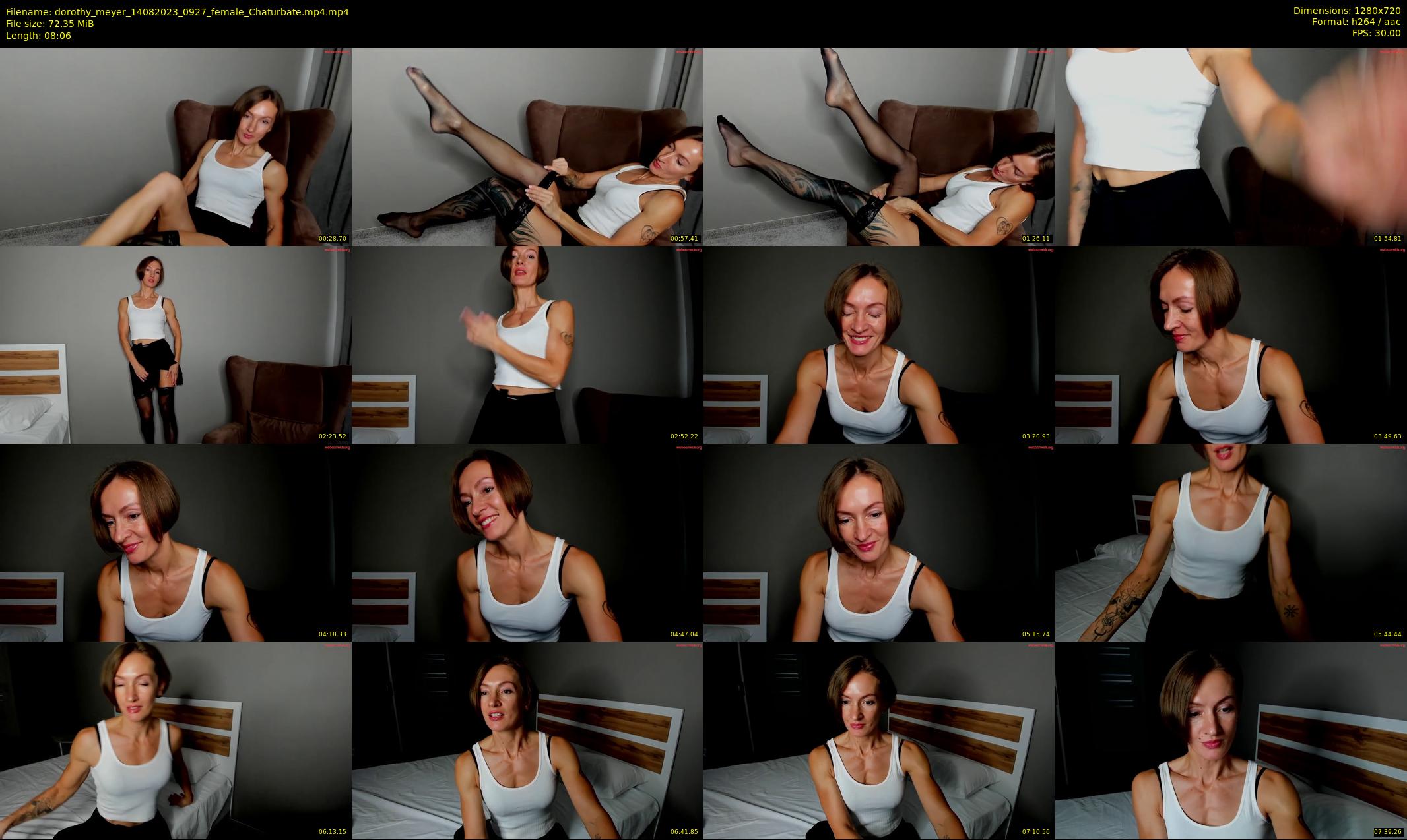 dorothy_meyer — 9 minute Chaturbate female cam show recording, 720p, Aug 14, 2023