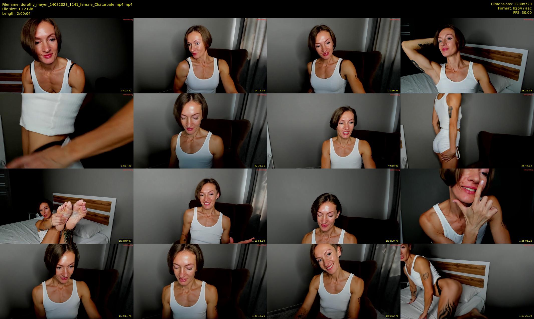 dorothy_meyer — 121 minute Chaturbate female cam show recording, 720p, Aug 14, 2023