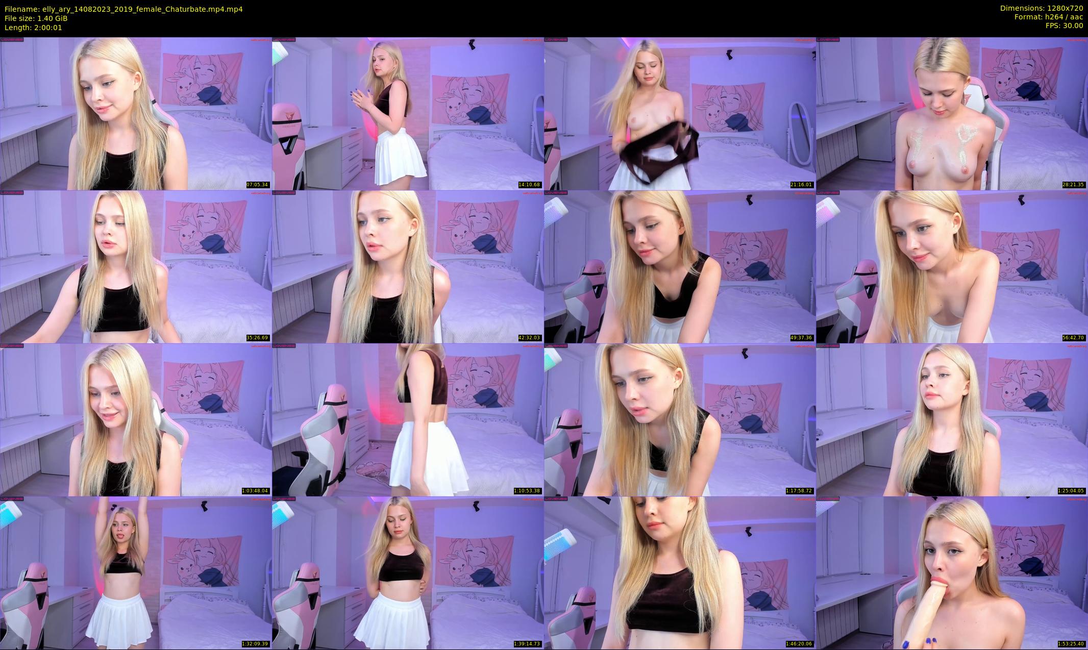 elly_ary — 121 minute Chaturbate female cam show recording, 720p, Aug 14, 2023