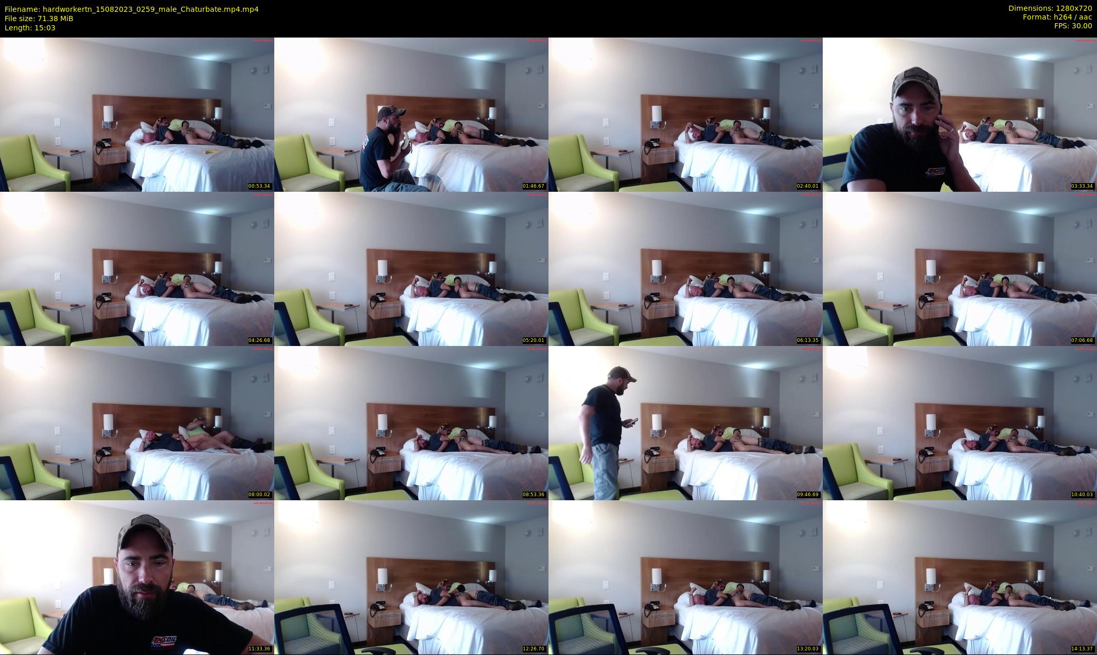 hardworkertn — 16 minute Chaturbate male cam show recording, 720p, Aug 15, 2023