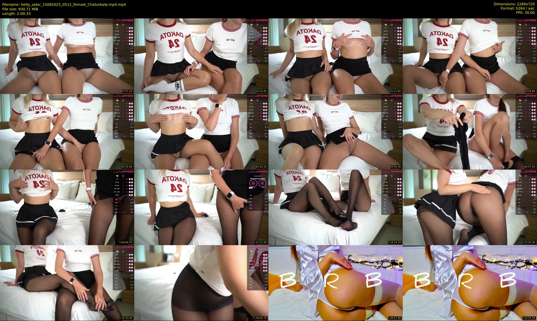 hetty_satar — 121 minute Chaturbate female cam show recording, 720p, Aug 15, 2023