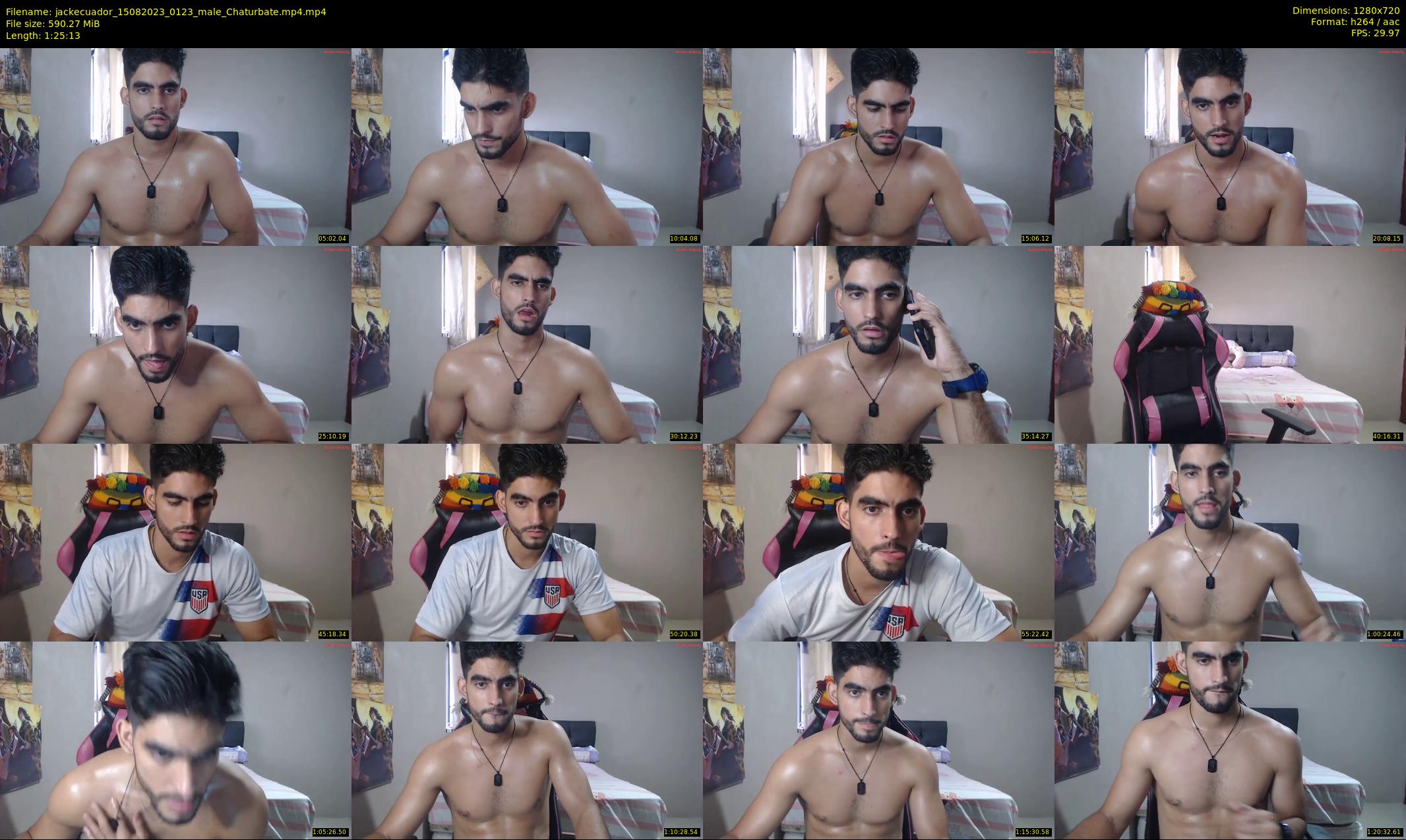 jackecuador — 86 minute Chaturbate male cam show recording, 720p, Aug 15, 2023