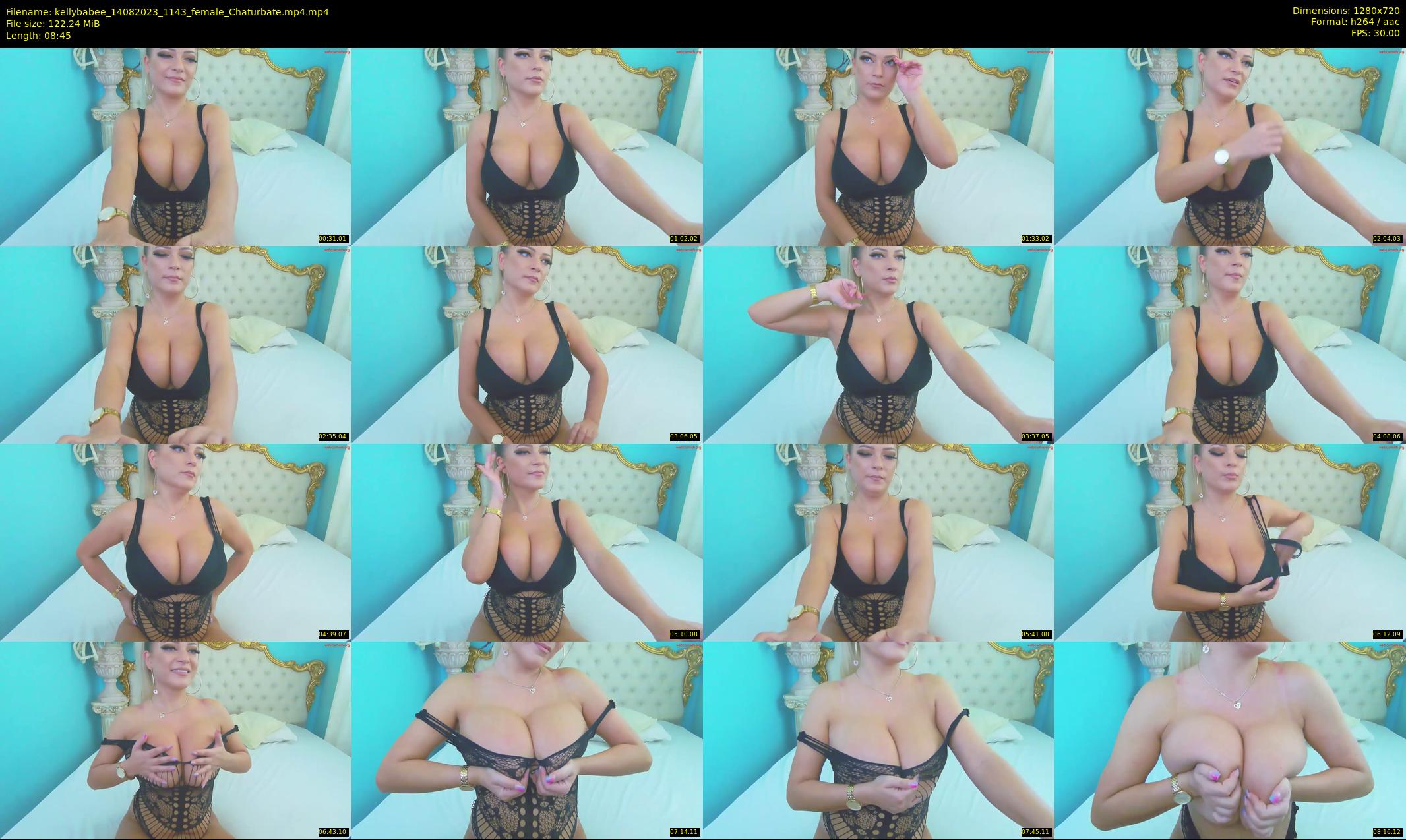 kellybabee — 9 minute Chaturbate female cam show recording, 720p, Aug 14, 2023
