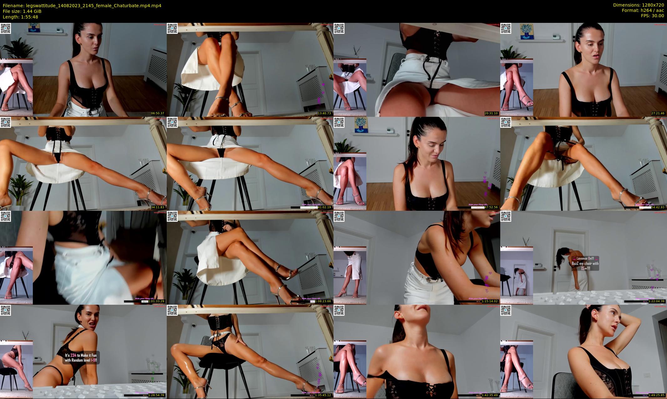 legswattitude — 116 minute Chaturbate female cam show recording, 720p, Aug 14, 2023