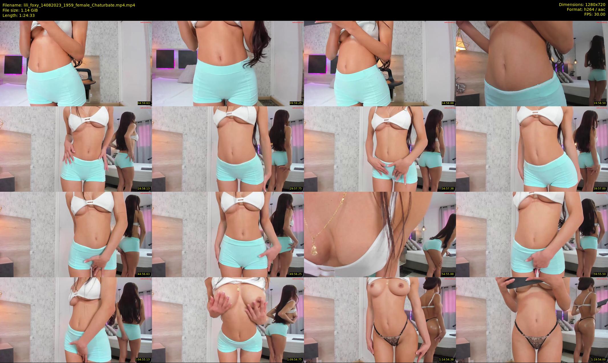 lili_foxy — 85 minute Chaturbate female cam show recording, 720p, Aug 14, 2023