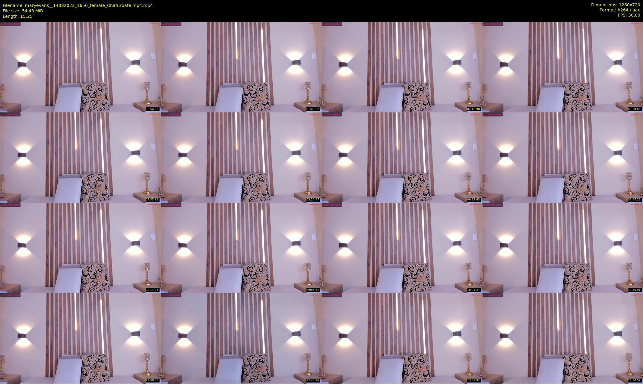 maryevans_ — 16 minute Chaturbate female cam show recording, 720p, Aug 14, 2023
